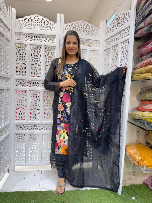 Linen Silk 3pc Suit