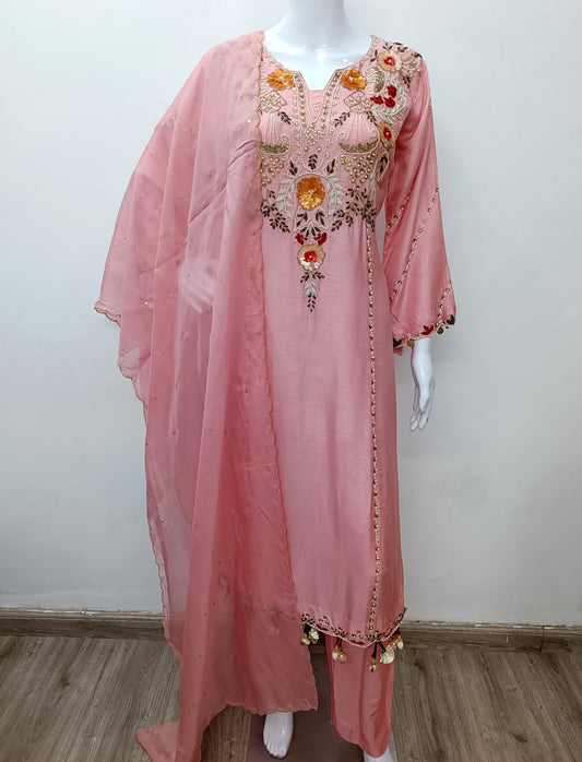 Dola Silk3pc Suit