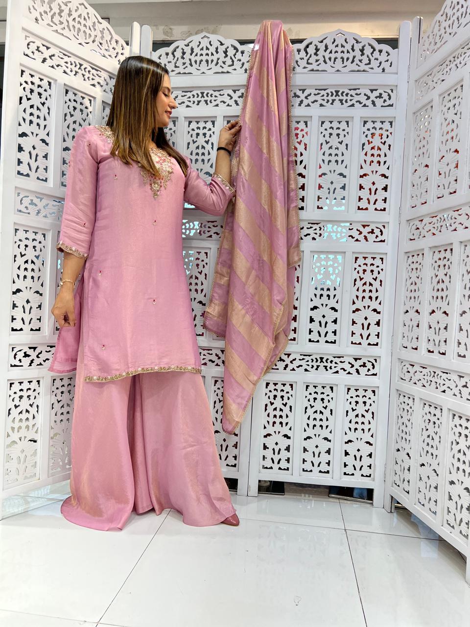 Simmer Tissue Pink 3pc Set