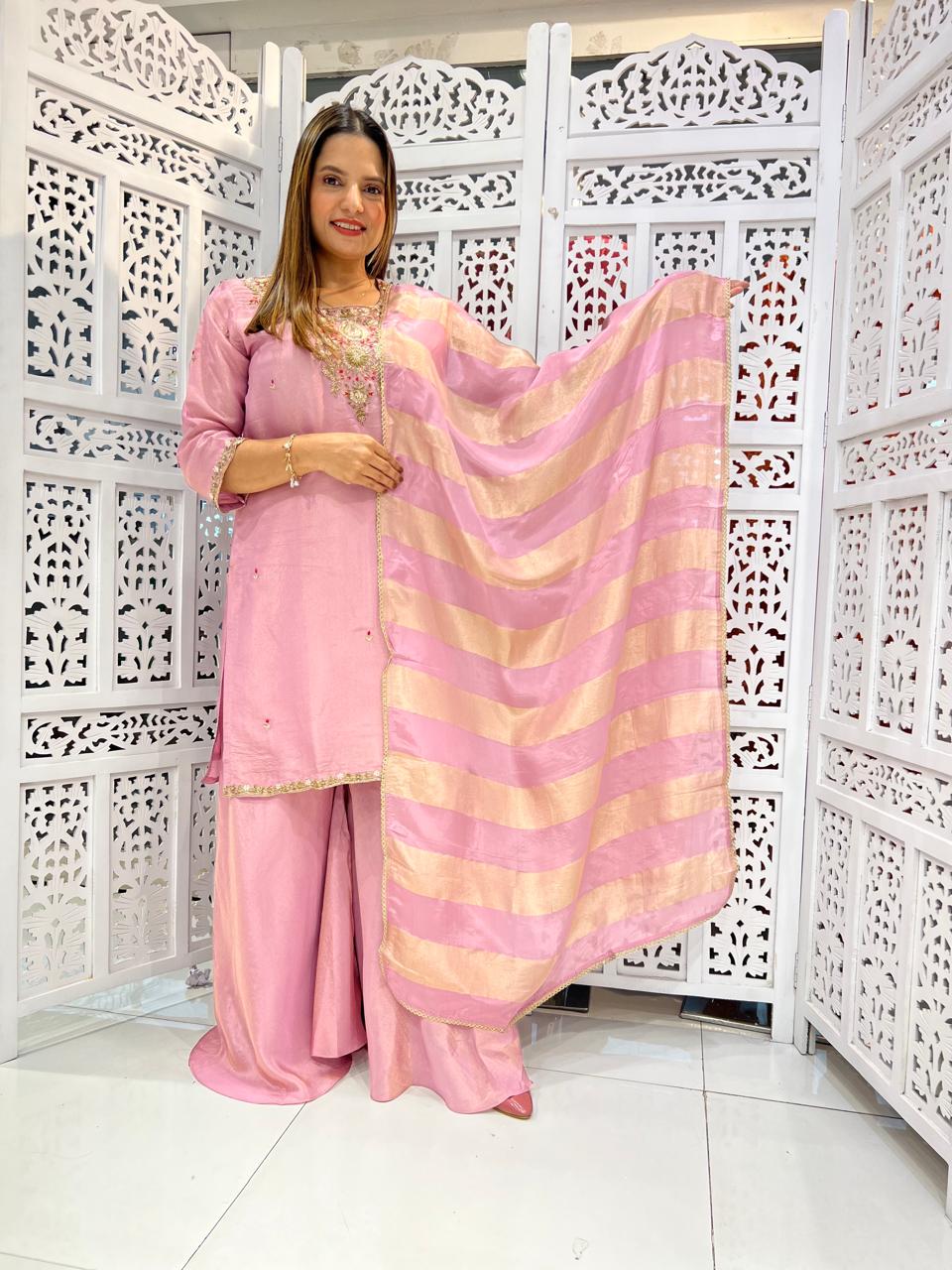 Simmer Tissue Pink 3pc Set