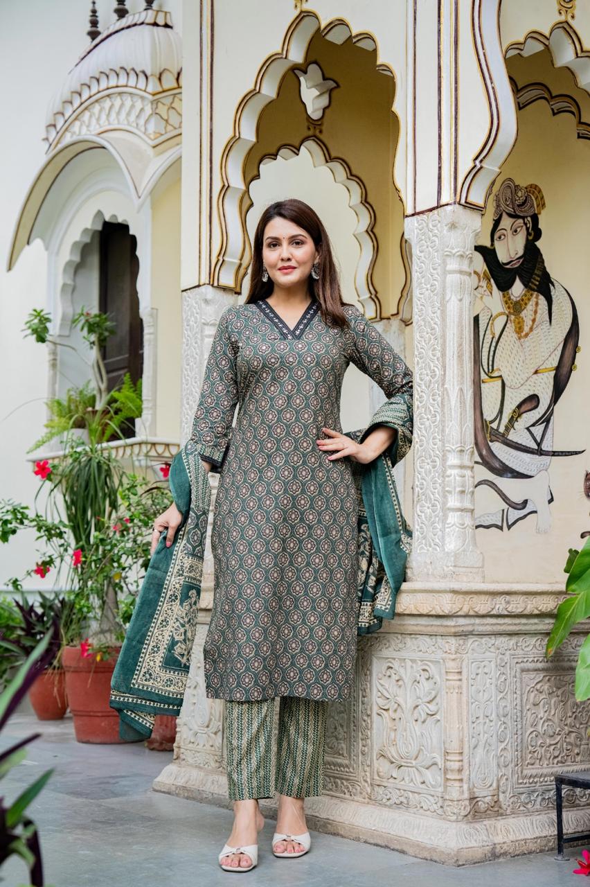 Cotton Green 3pc Set