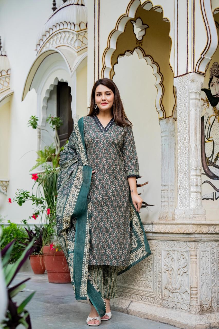Cotton Green 3pc Set