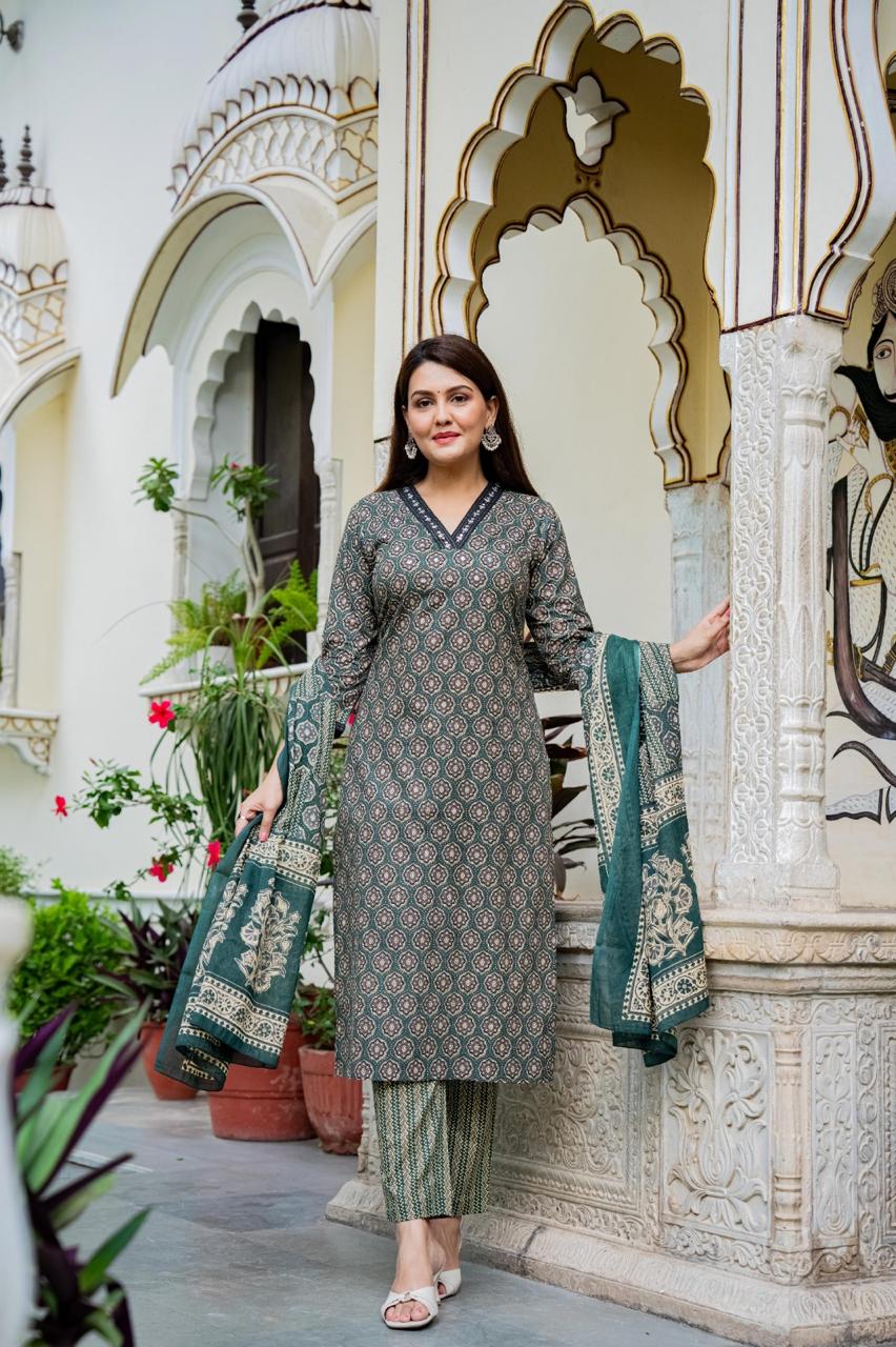 Cotton Green 3pc Set