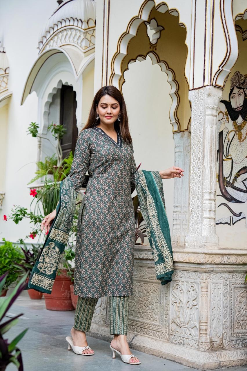 Cotton Green 3pc Set
