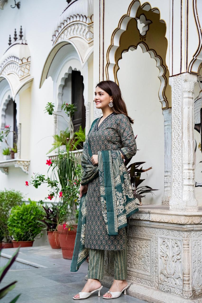 Cotton Green 3pc Set