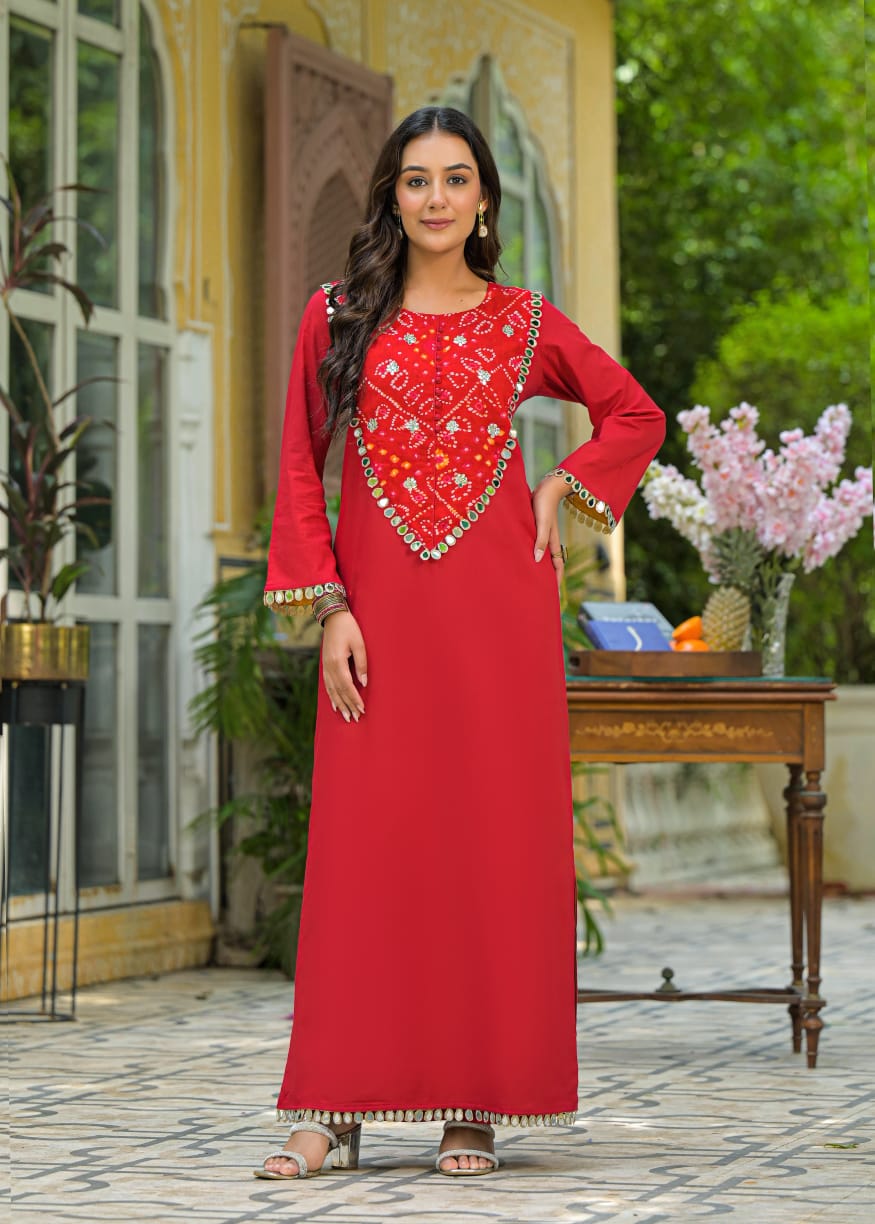Cotton Red 2pc Set