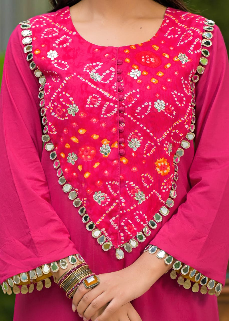 Cotton Pink 2pc Set