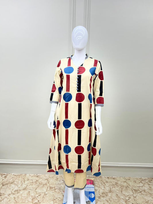 Cotton Cream 2pc Set