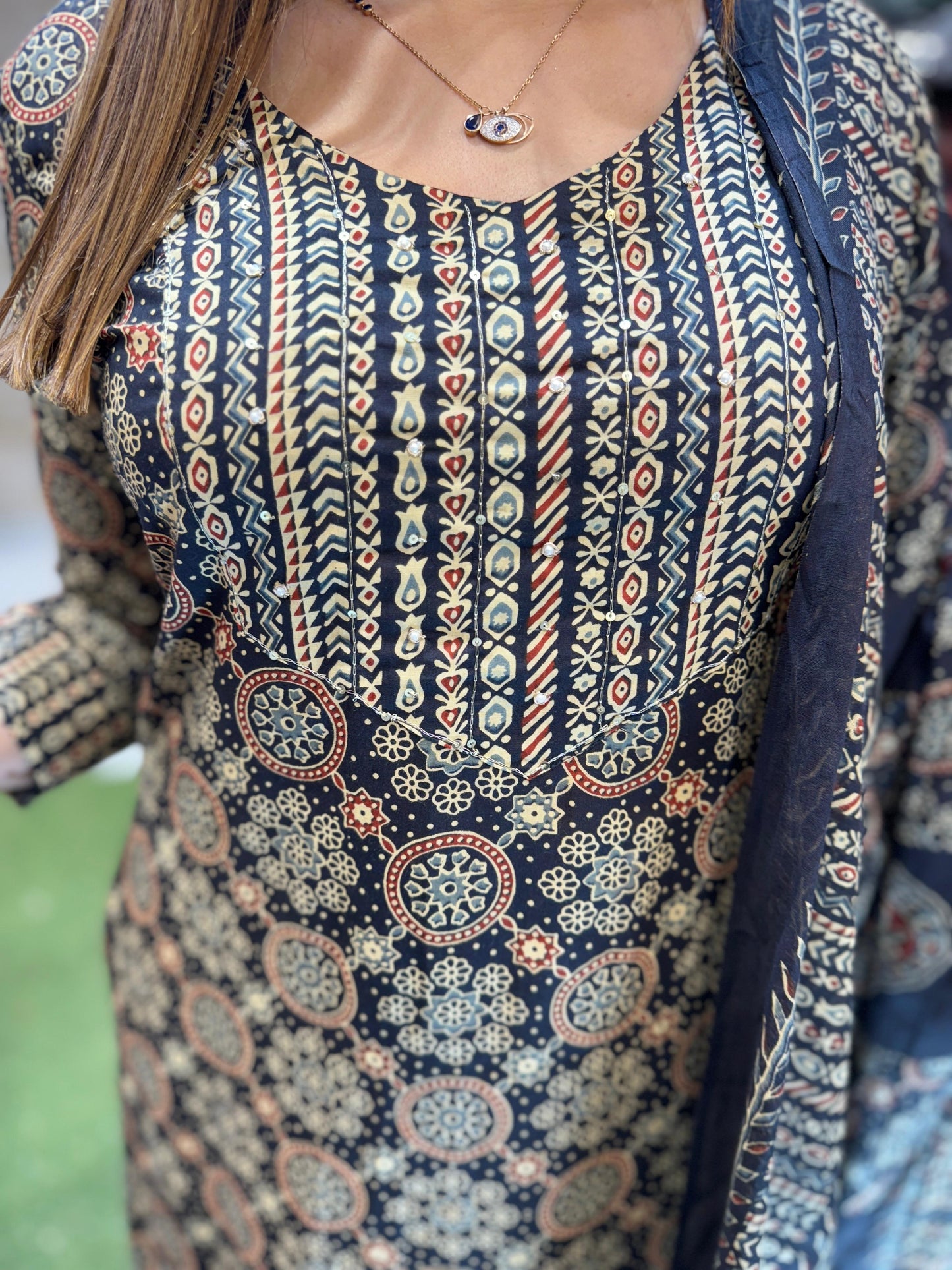 Cotton Black 3pc Set