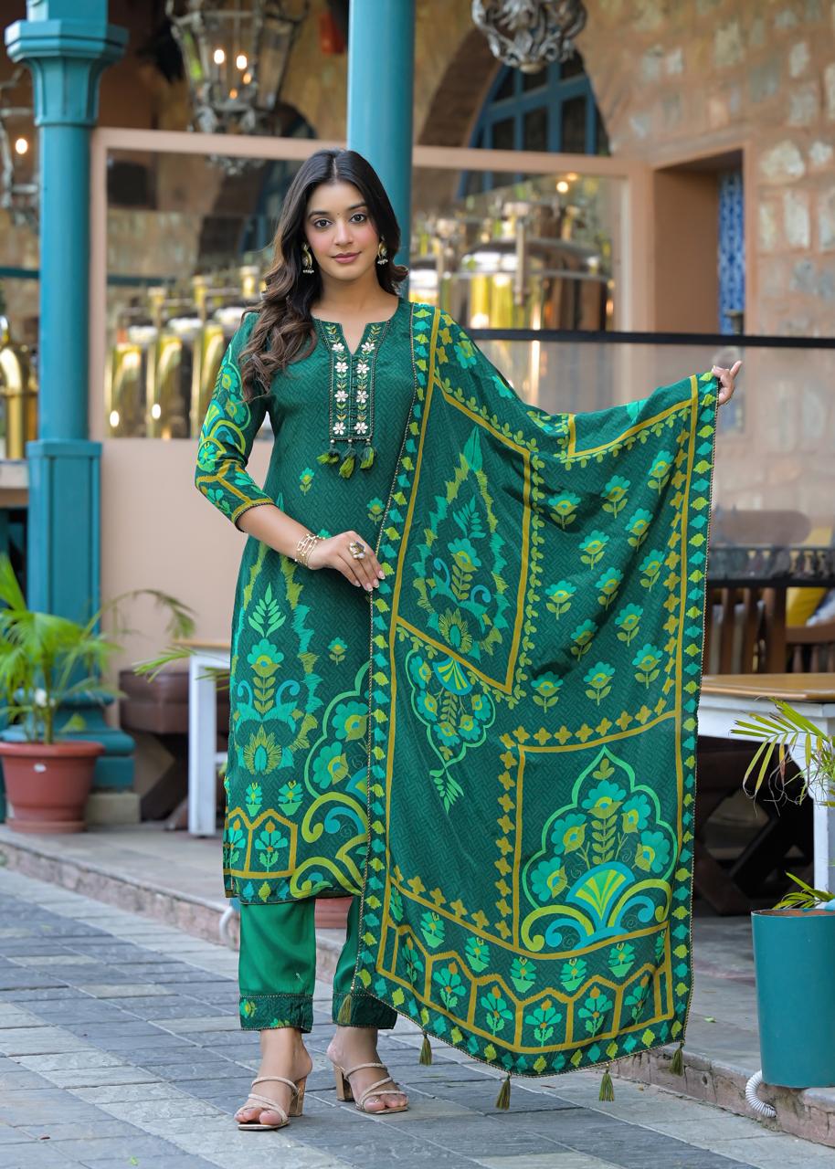 Crep Green 3pc Set