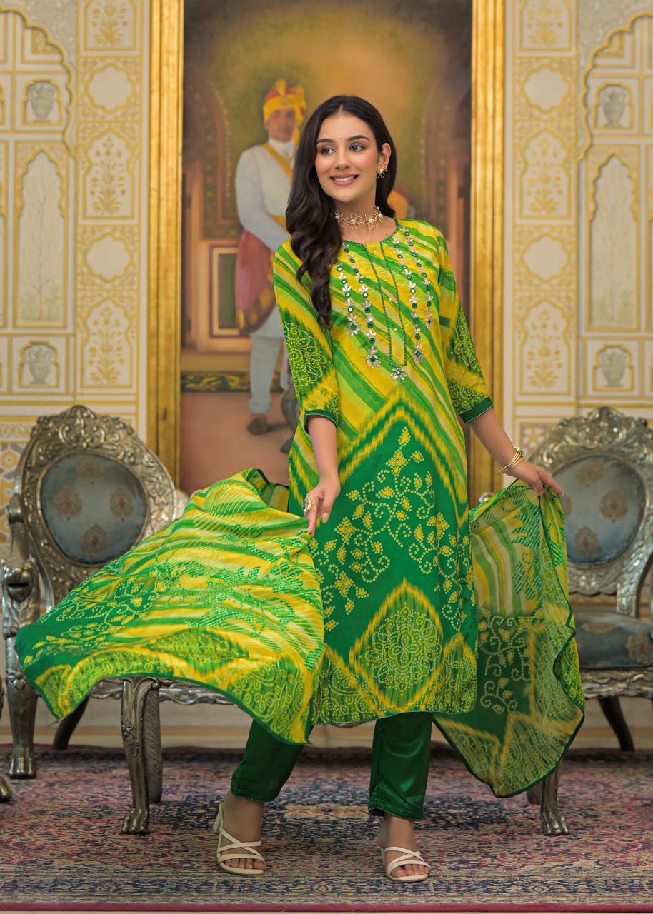 Crep Green 3pc Set