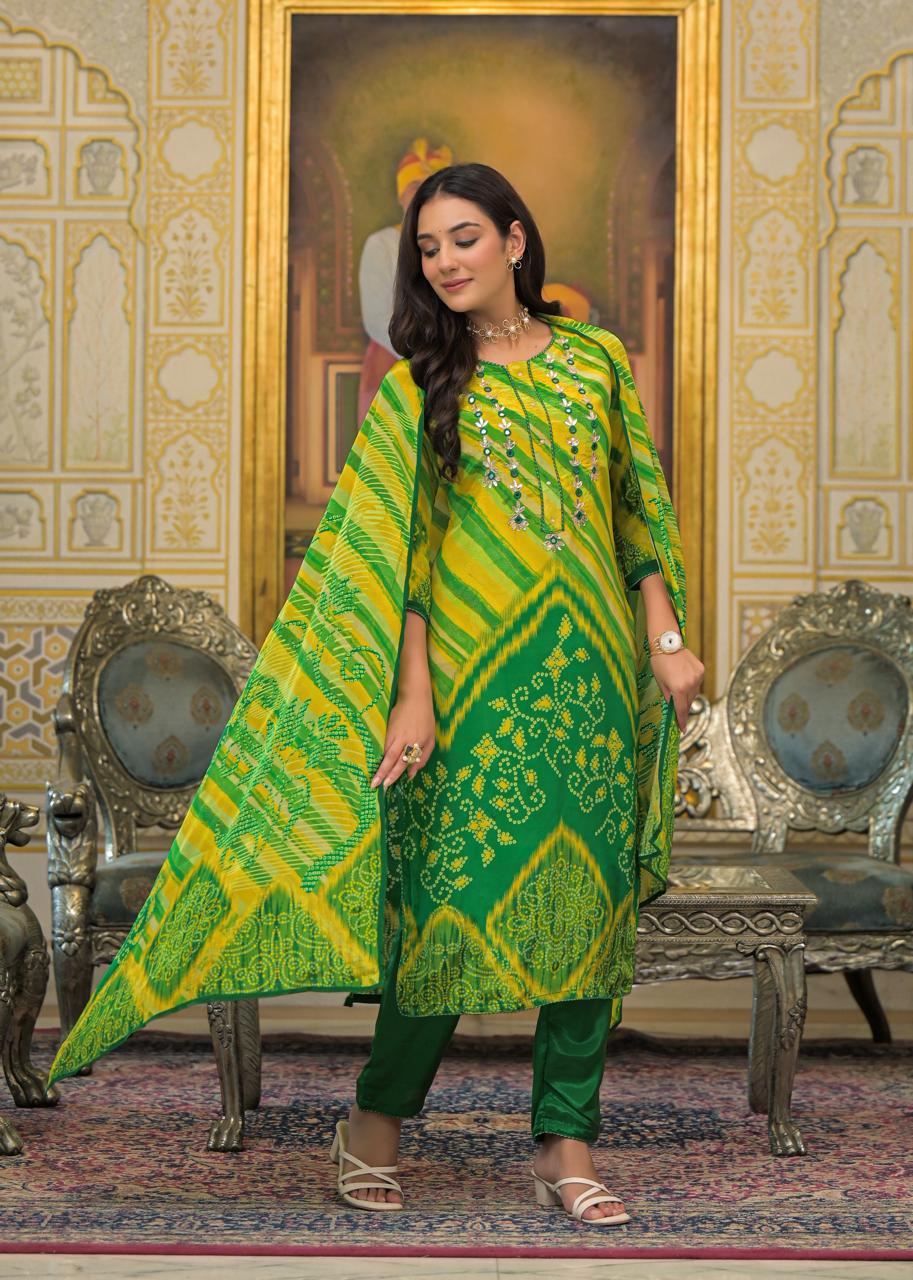 Crep Green 3pc Set