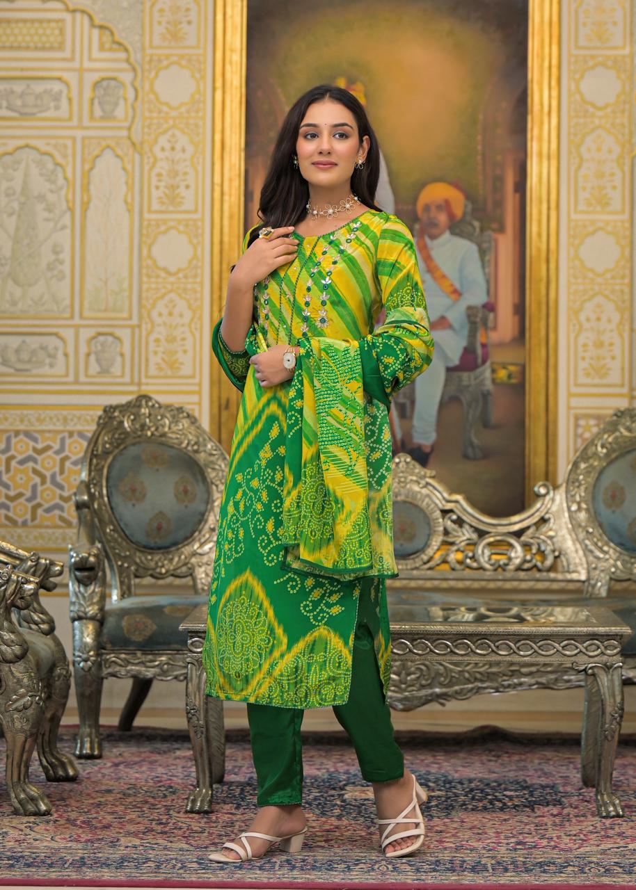 Crep Green 3pc Set