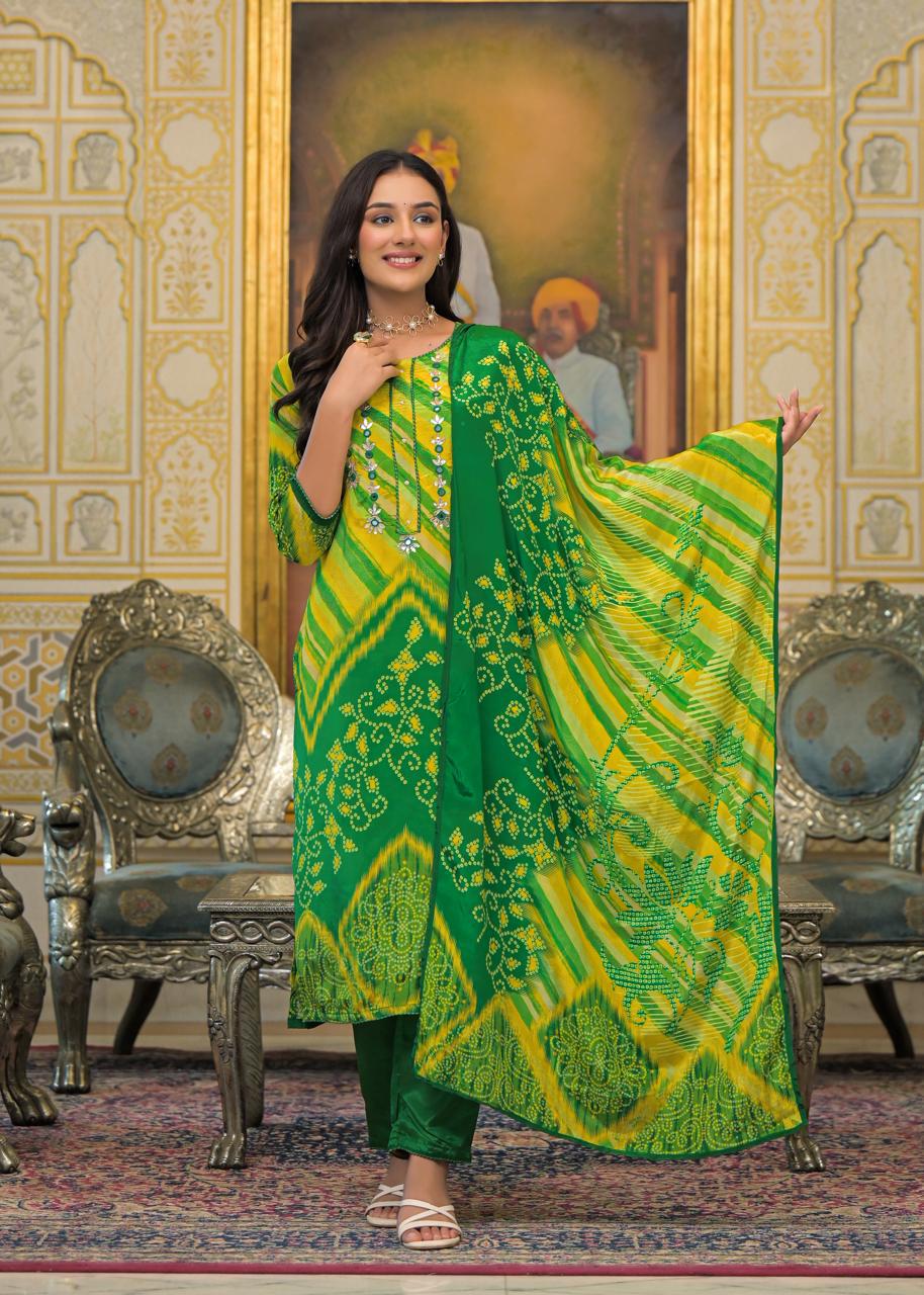 Crep Green 3pc Set