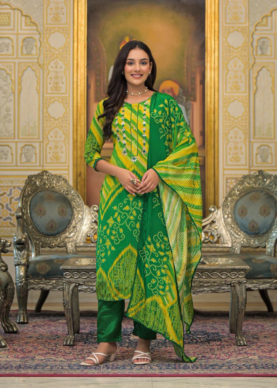 Crep Green 3pc Set