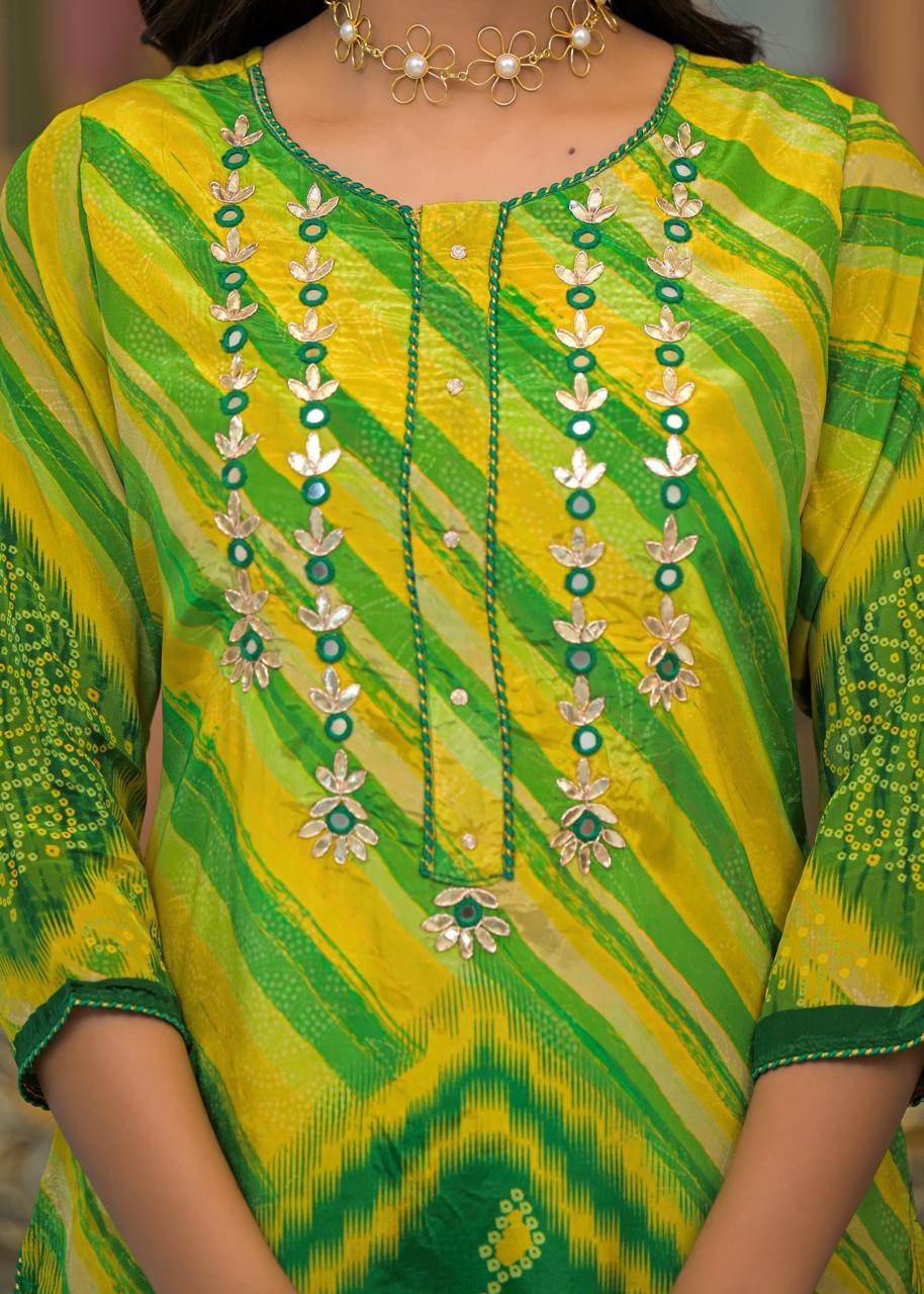 Crep Green 3pc Set