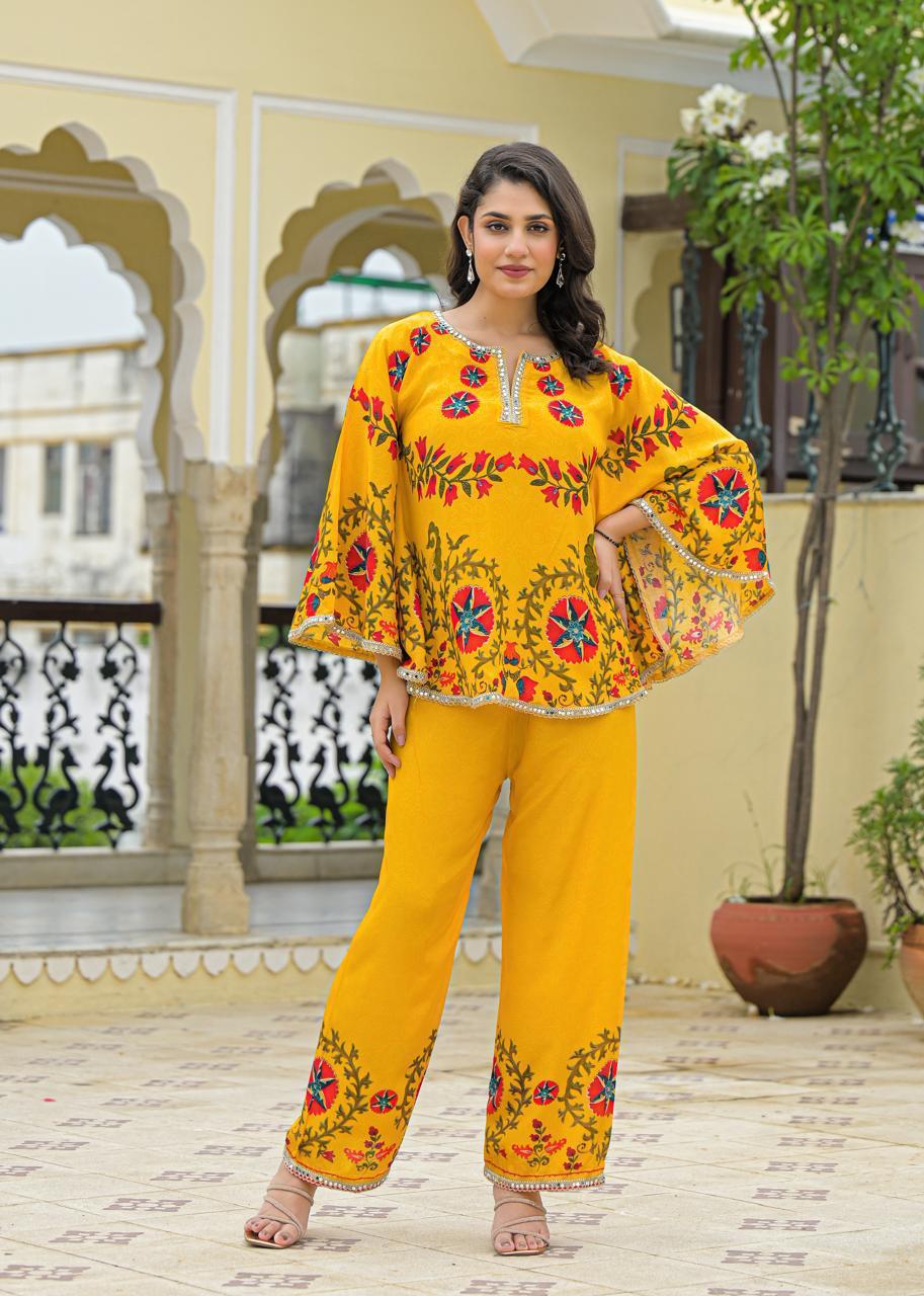 Crep Yellow 2pc Set
