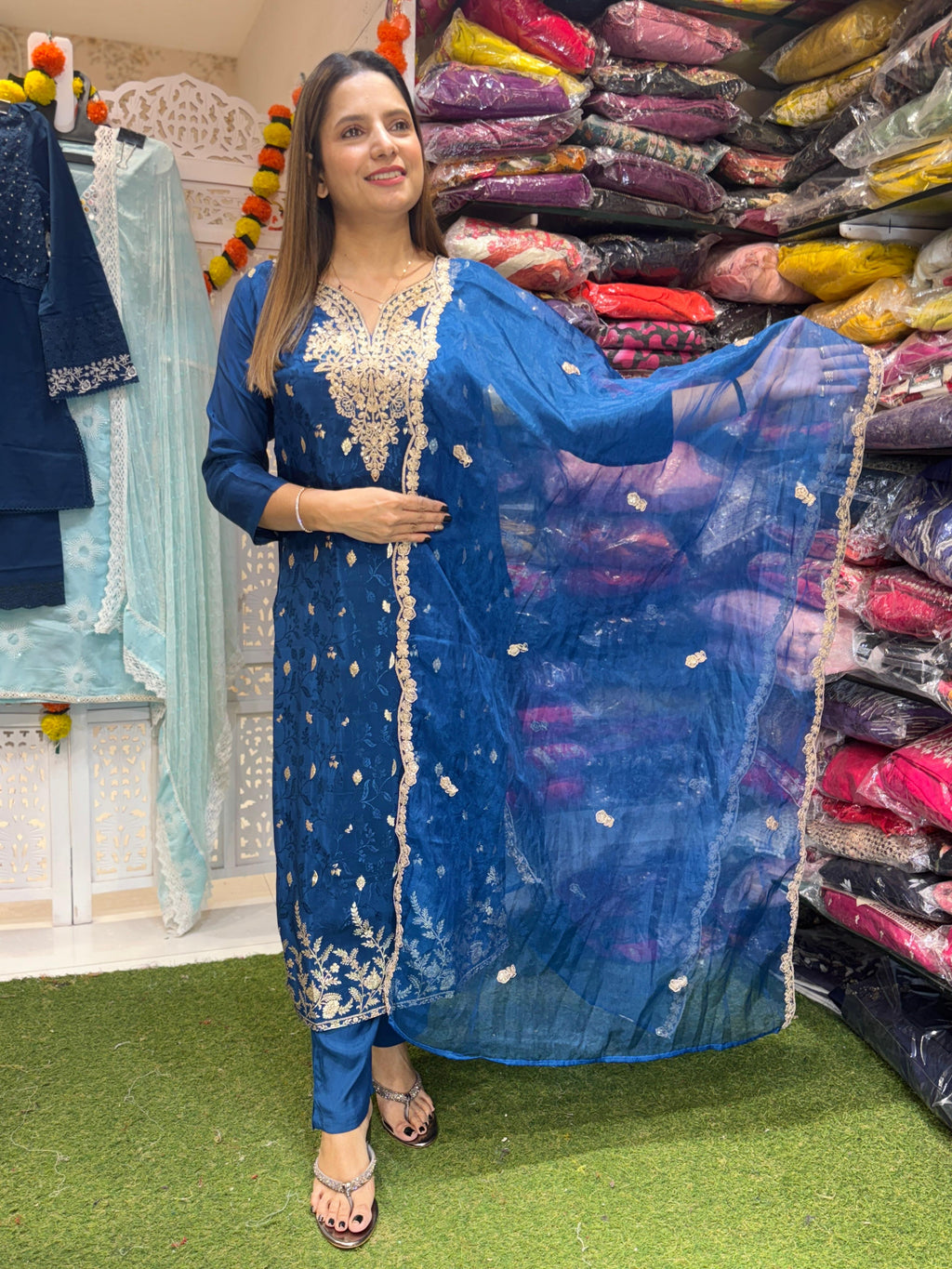 Pure Crep Blue 3pc Set