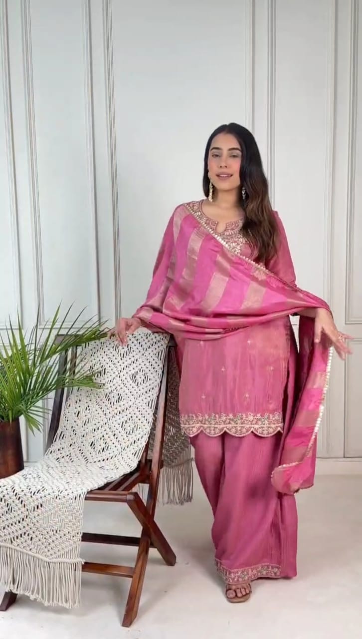 Simmer Tissue Pink 3pc Set