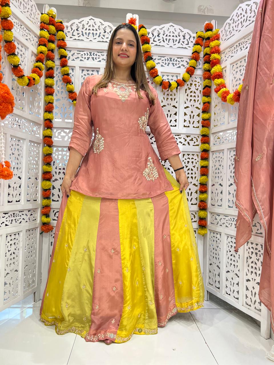 Crep Blush Pink 3pc Set