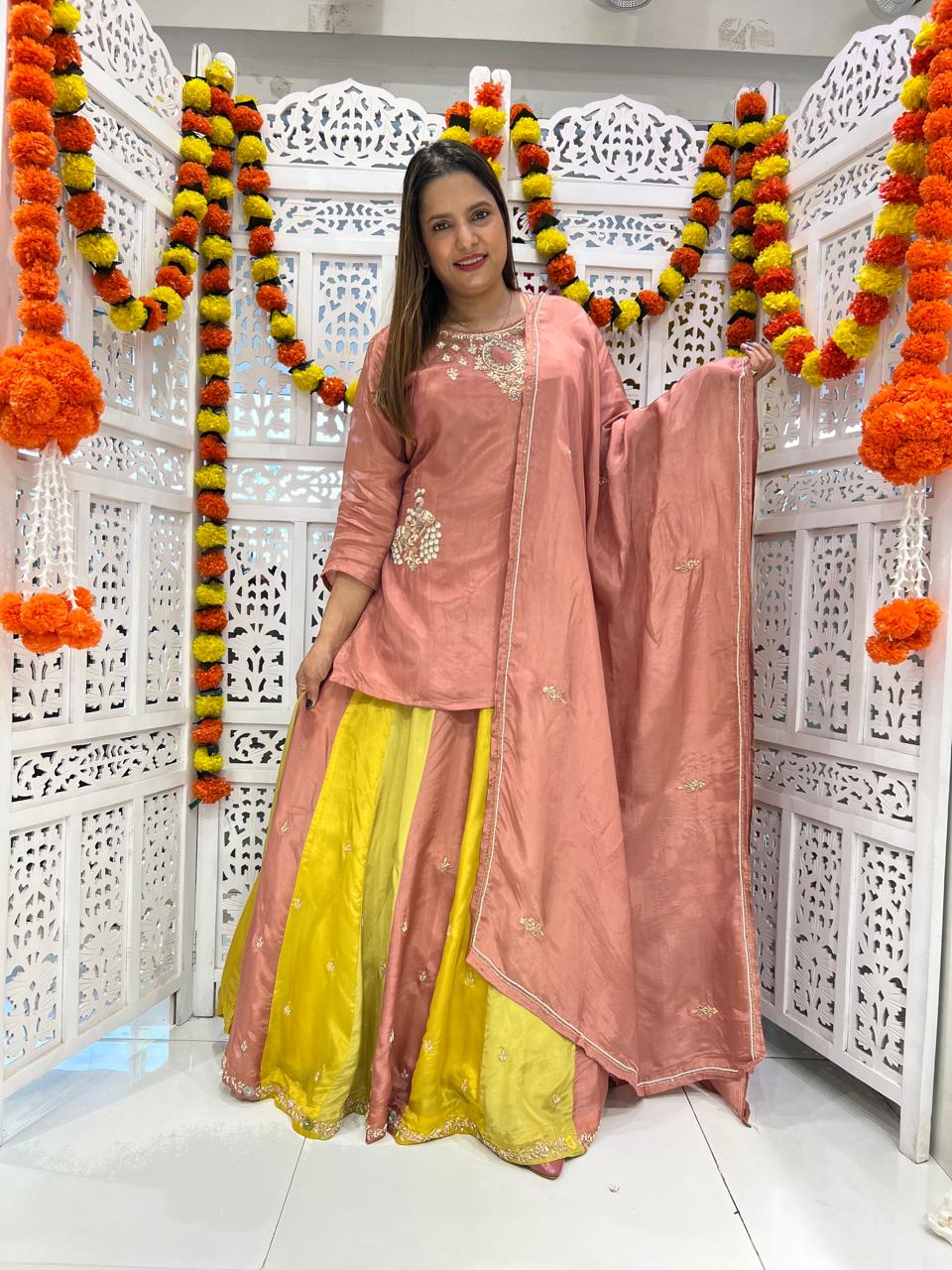 Crep Blush Pink 3pc Set