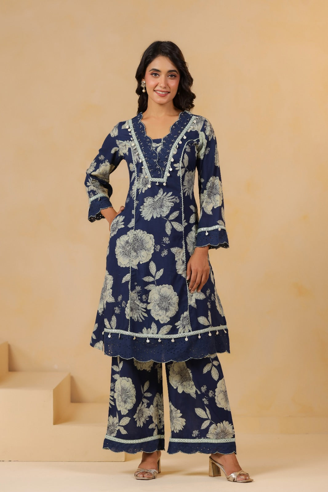 Cotton Blue 3pc Set