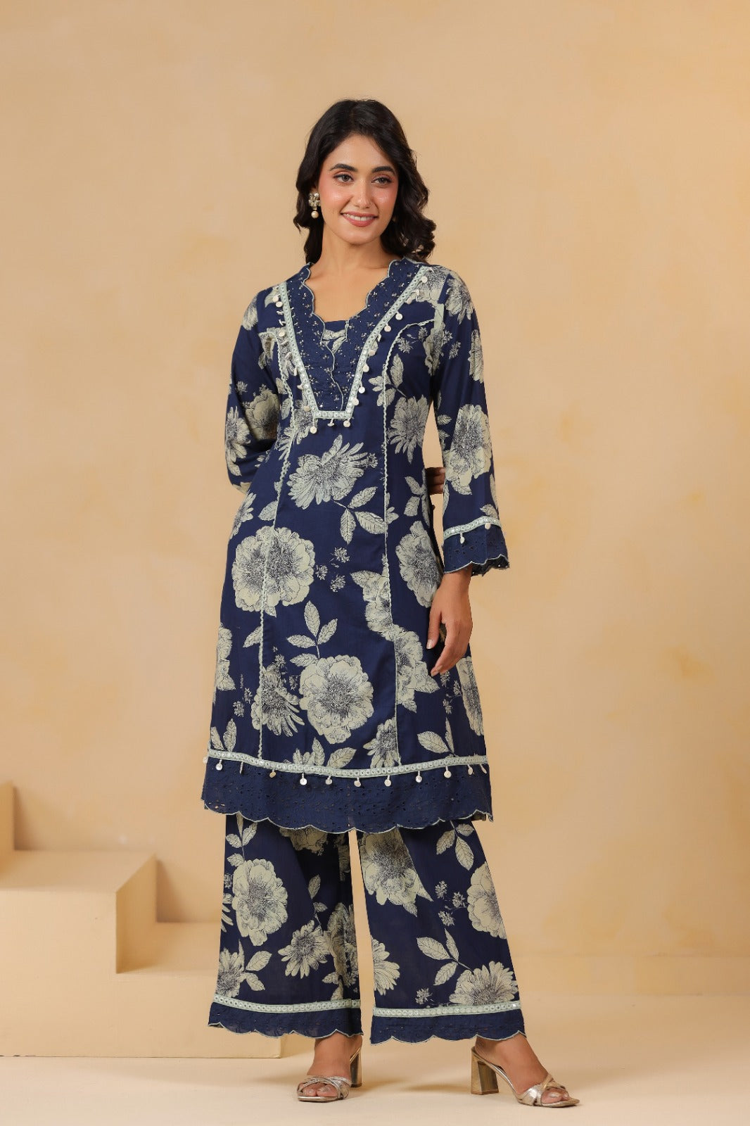 Cotton Blue 3pc Set