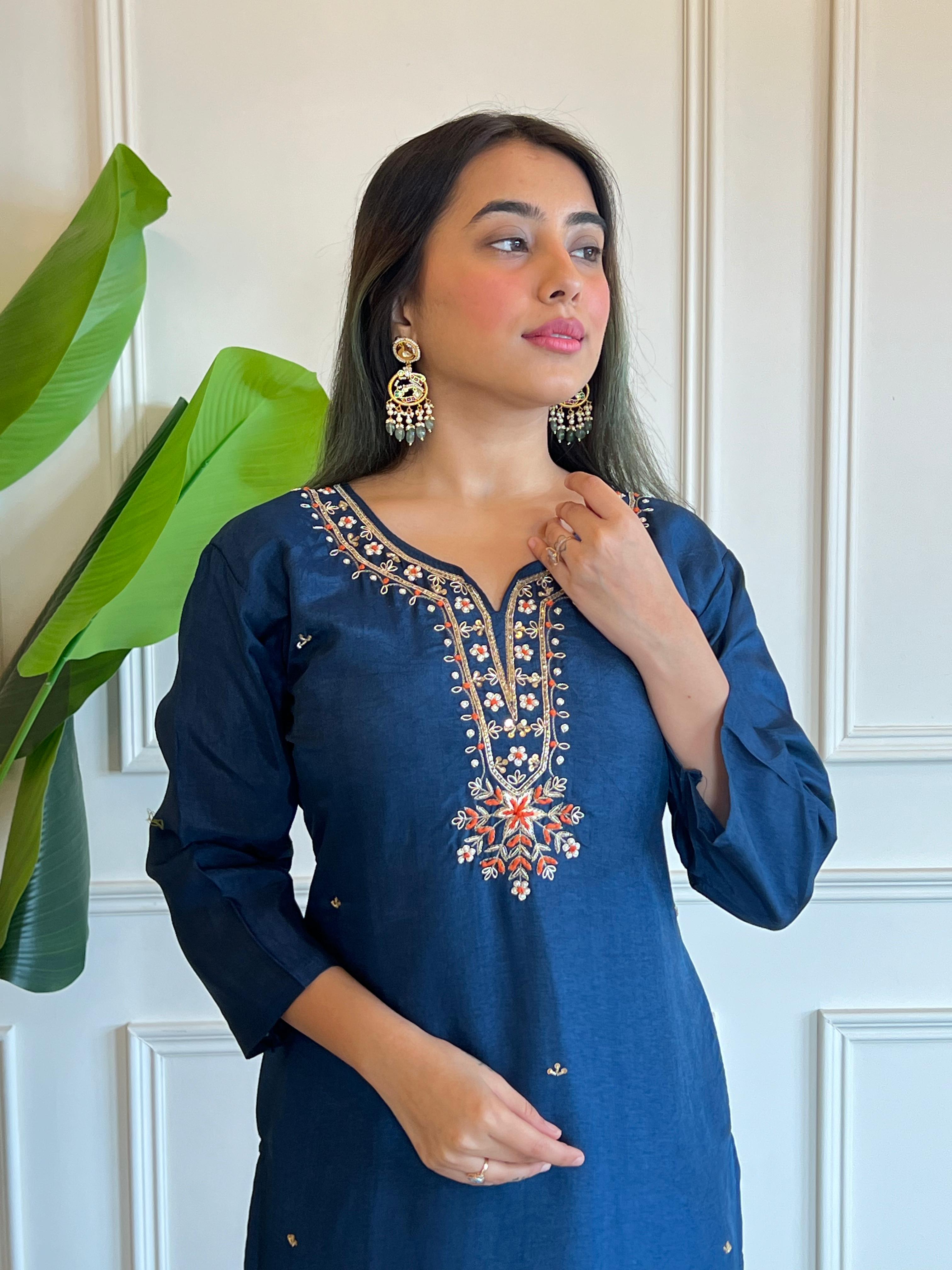 Russian Silk Blue 3pc Set