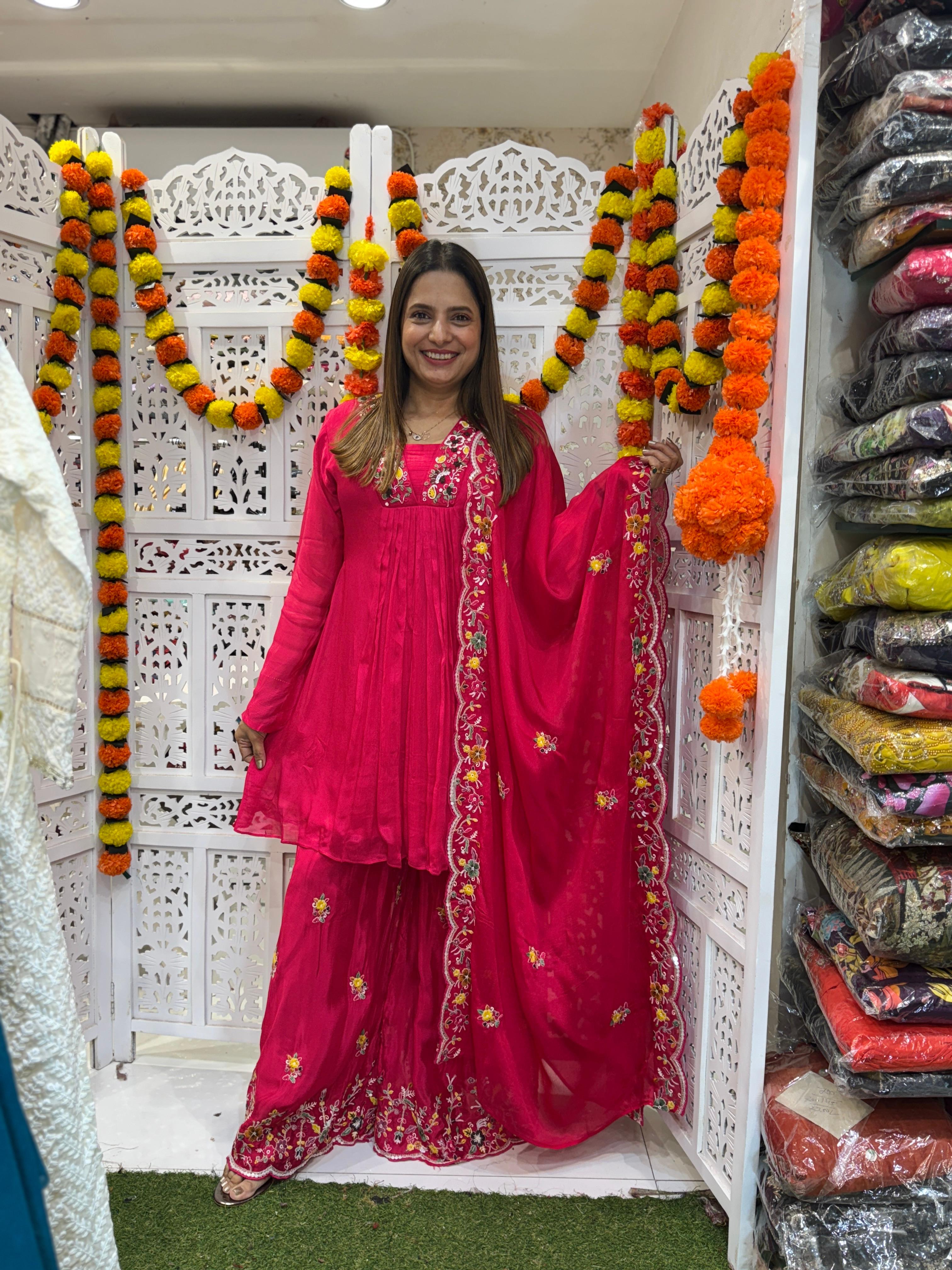 Chinon Rani Pink 3pc Set
