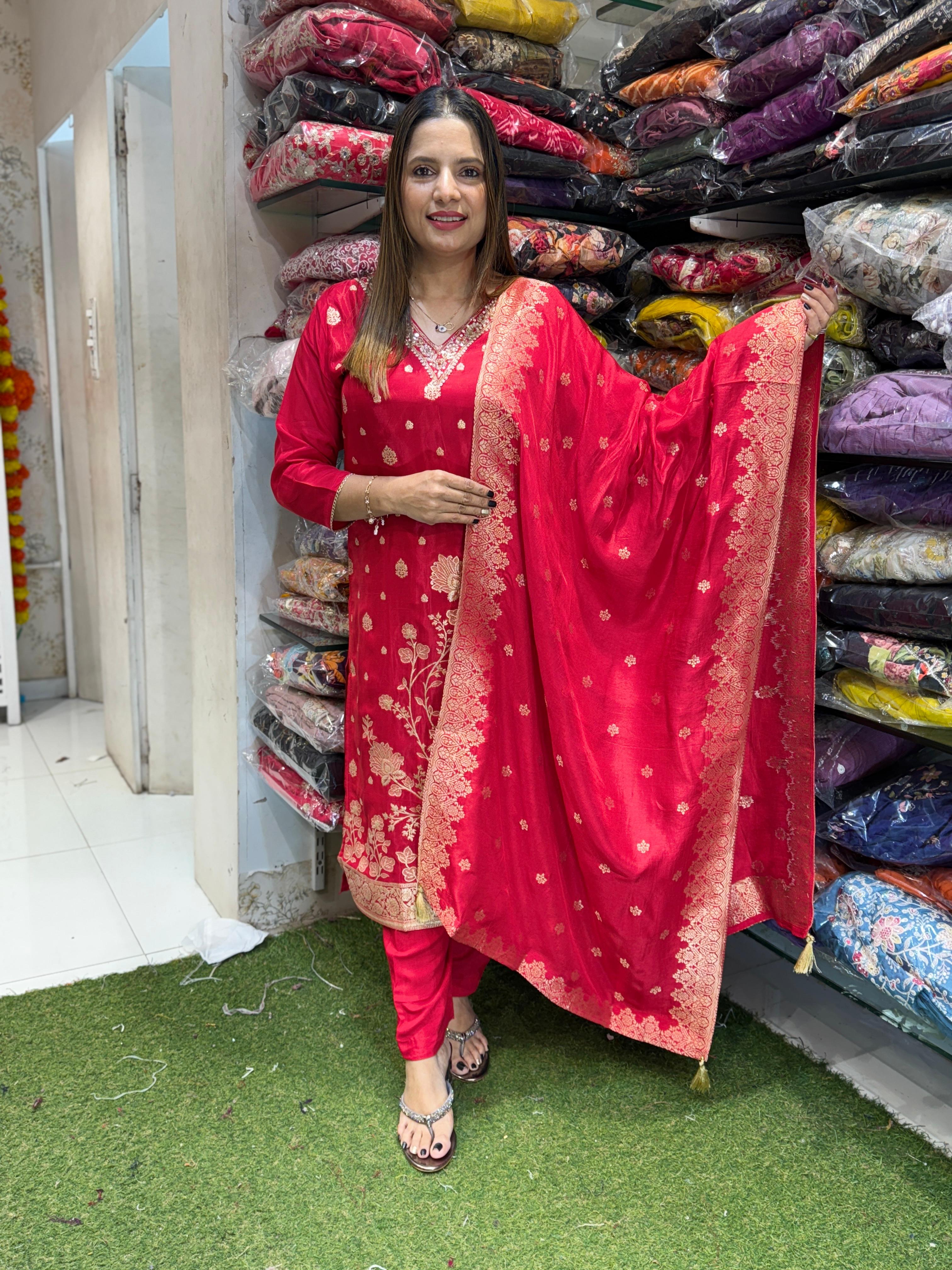 HO Silk Red 3pc Set