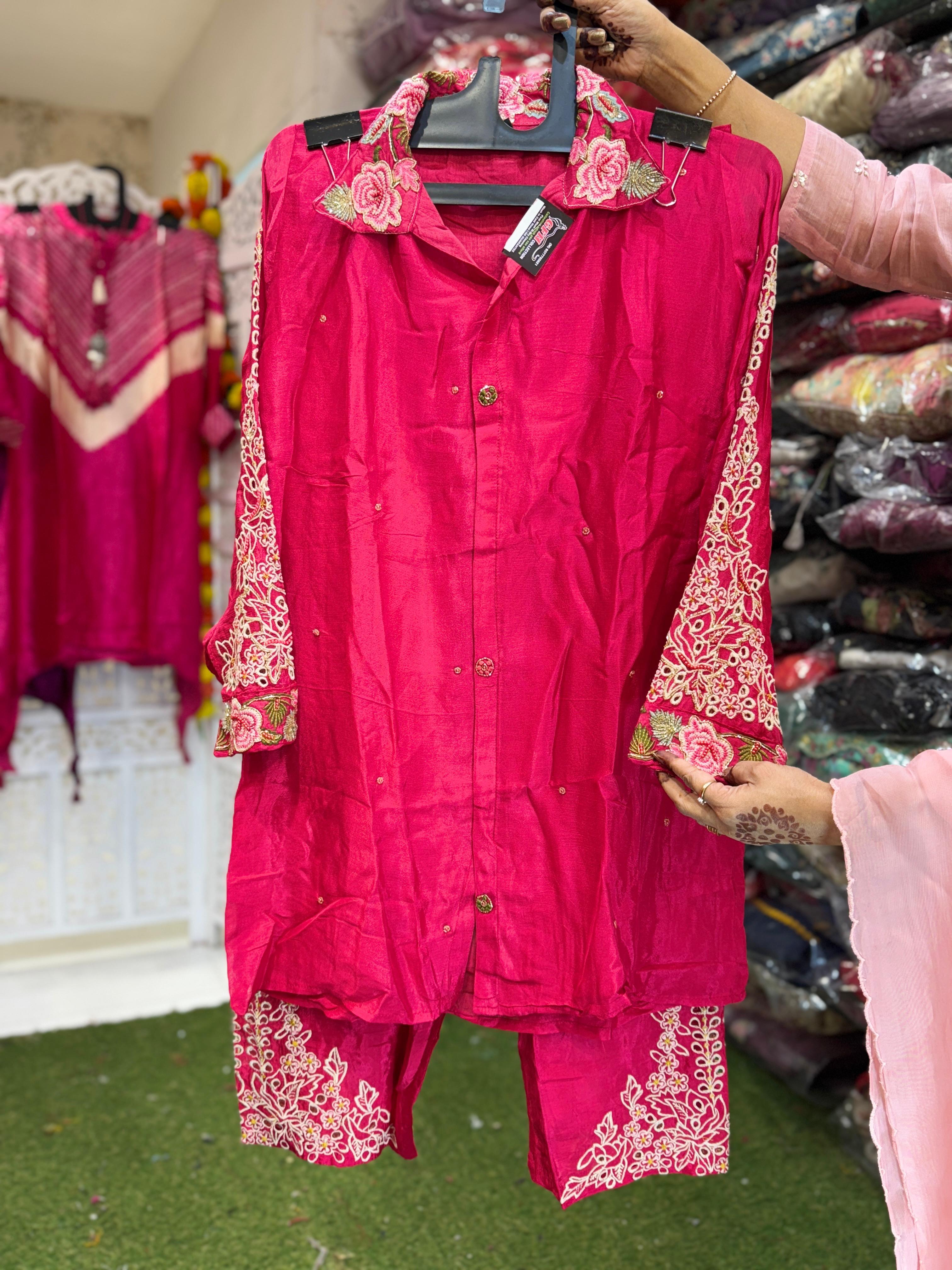 Chinon Rani Pink 2pc Set
