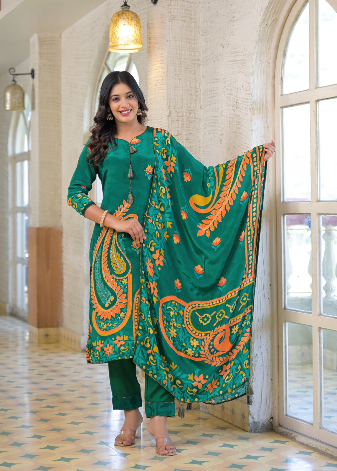 Crep Green 3pc Set