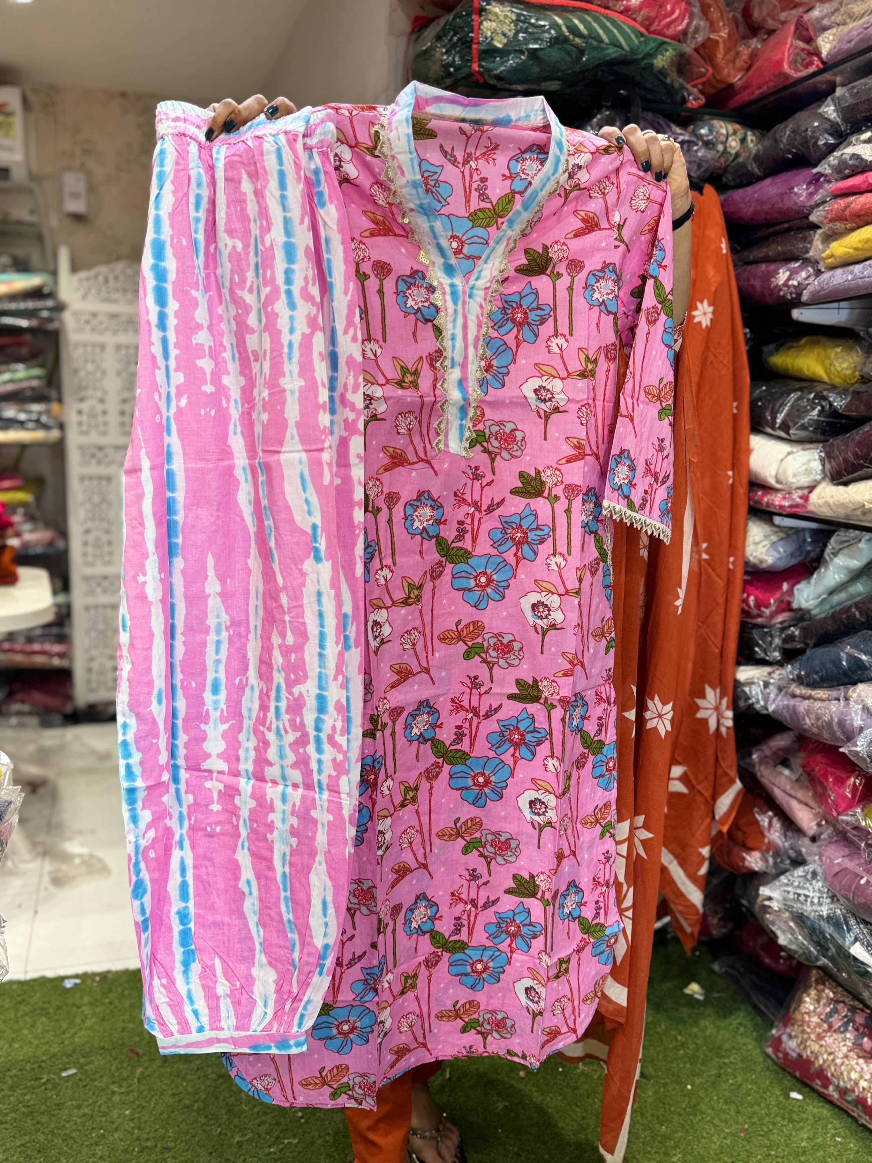 Cotton Pink 2pc Set