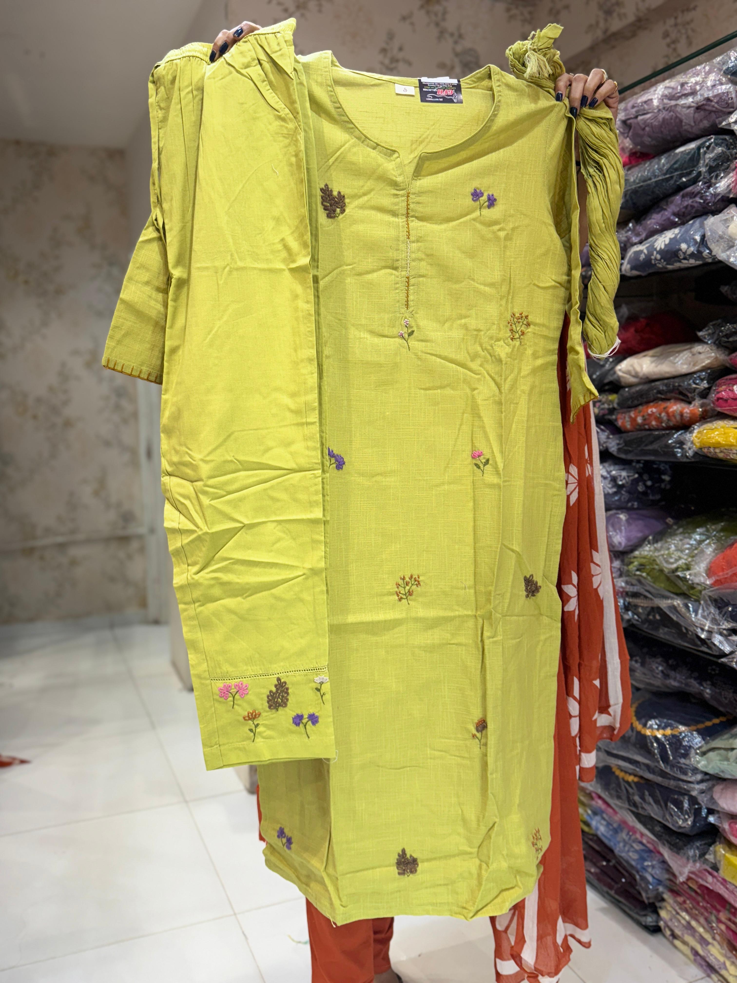 Cotton Green 3pc Set