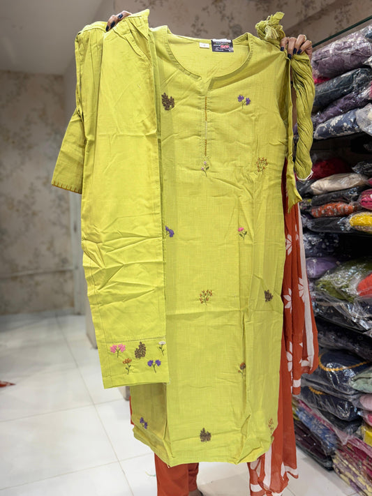 Cotton Green 3pc Set