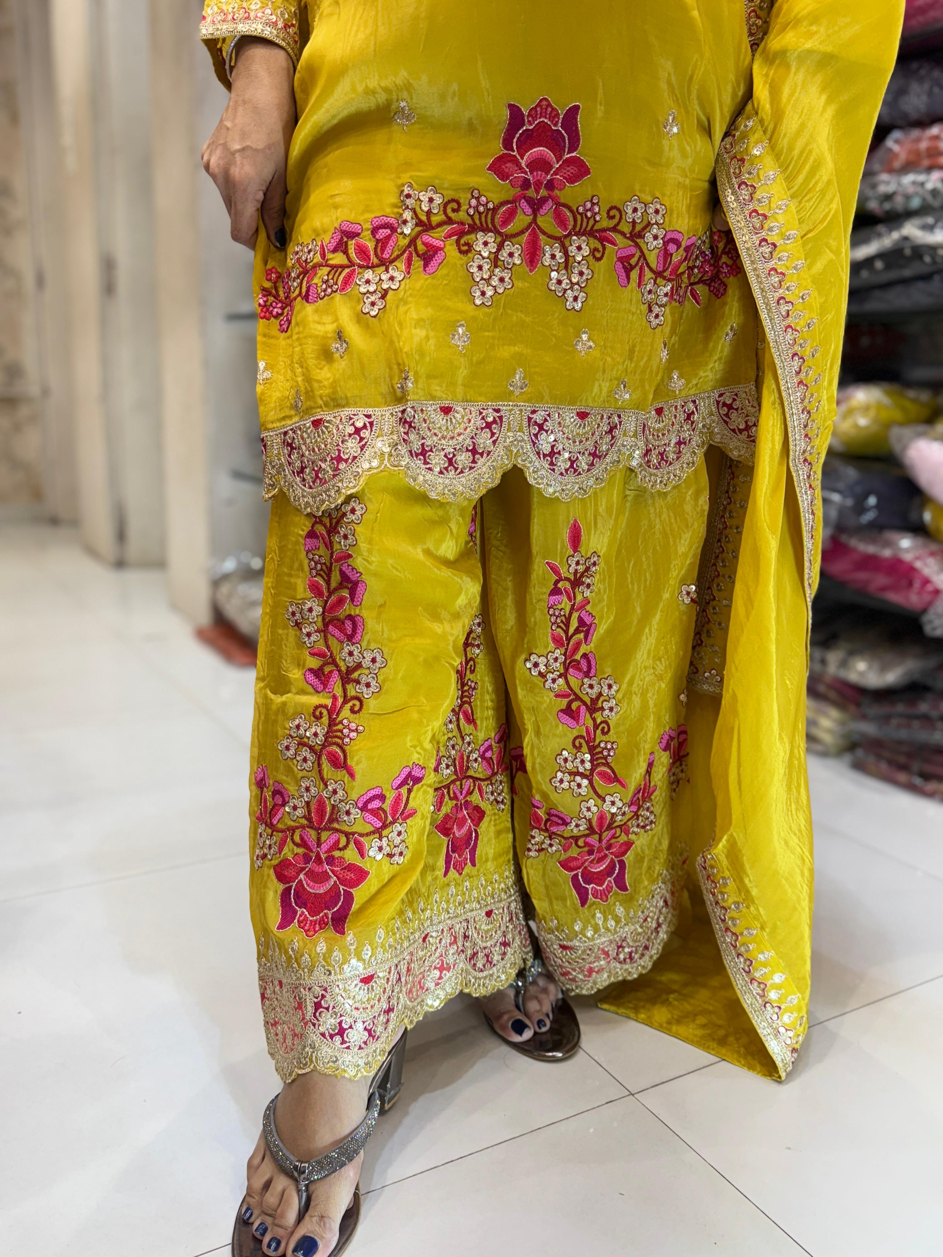 HO Silk Yellow 3pc Set