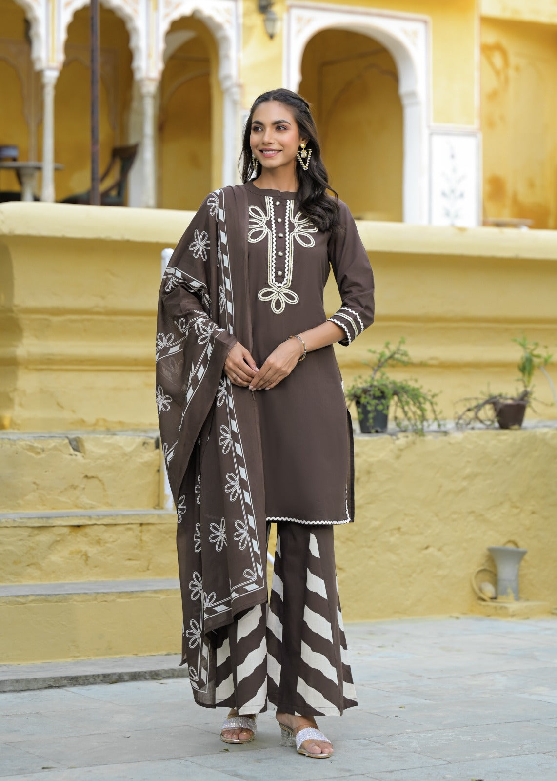 Cotton Chocalate 3pc Set