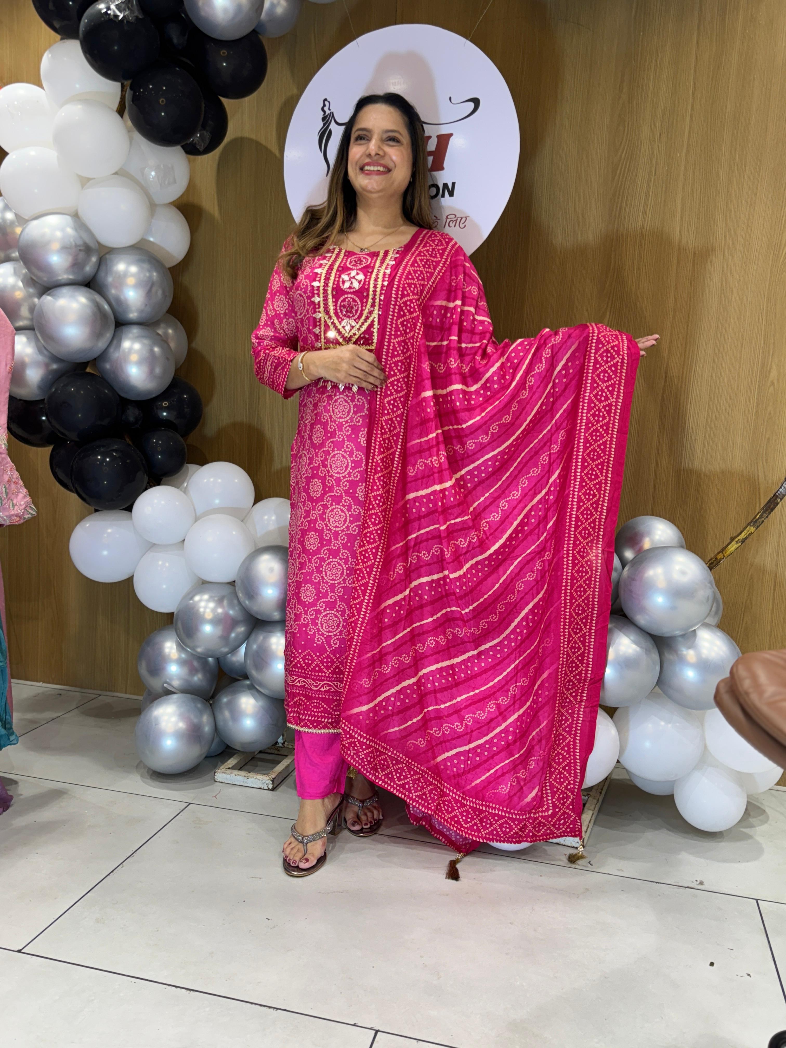 Russian Silk Pink 3pc Set