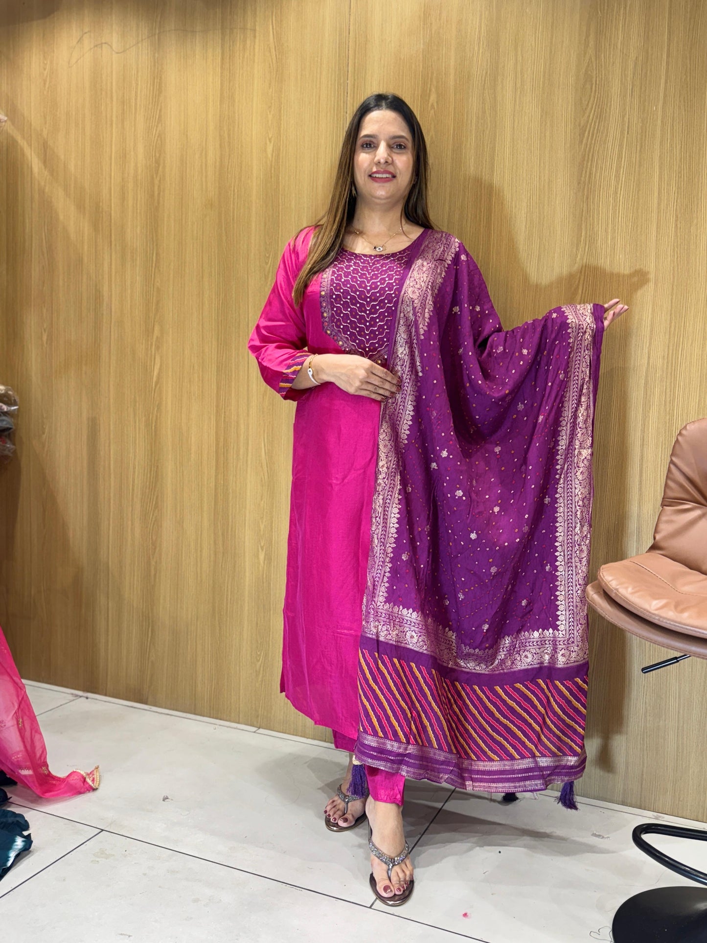 Russian Silk Pink 3pc Set