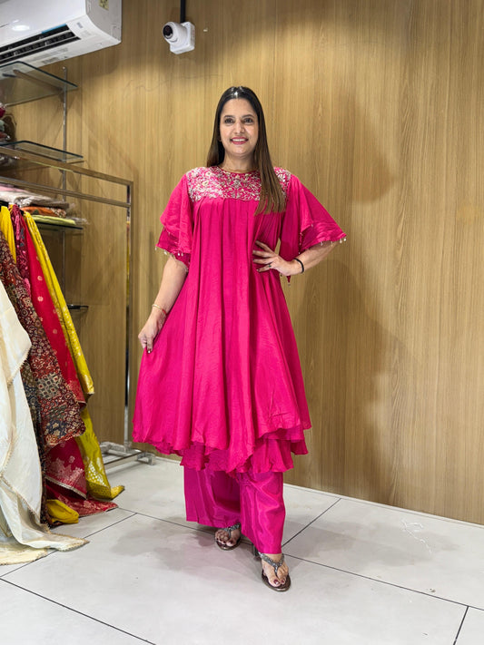 Dola Silk Pink 2pc Set