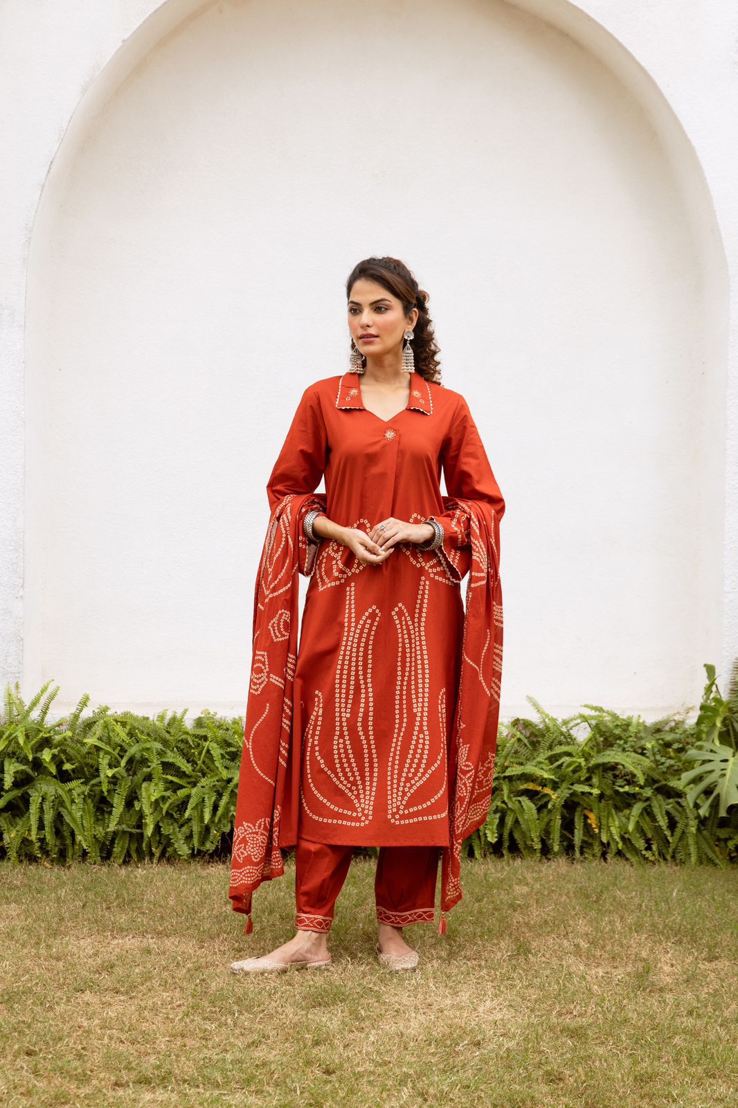 Cotton Orange 3pc Set