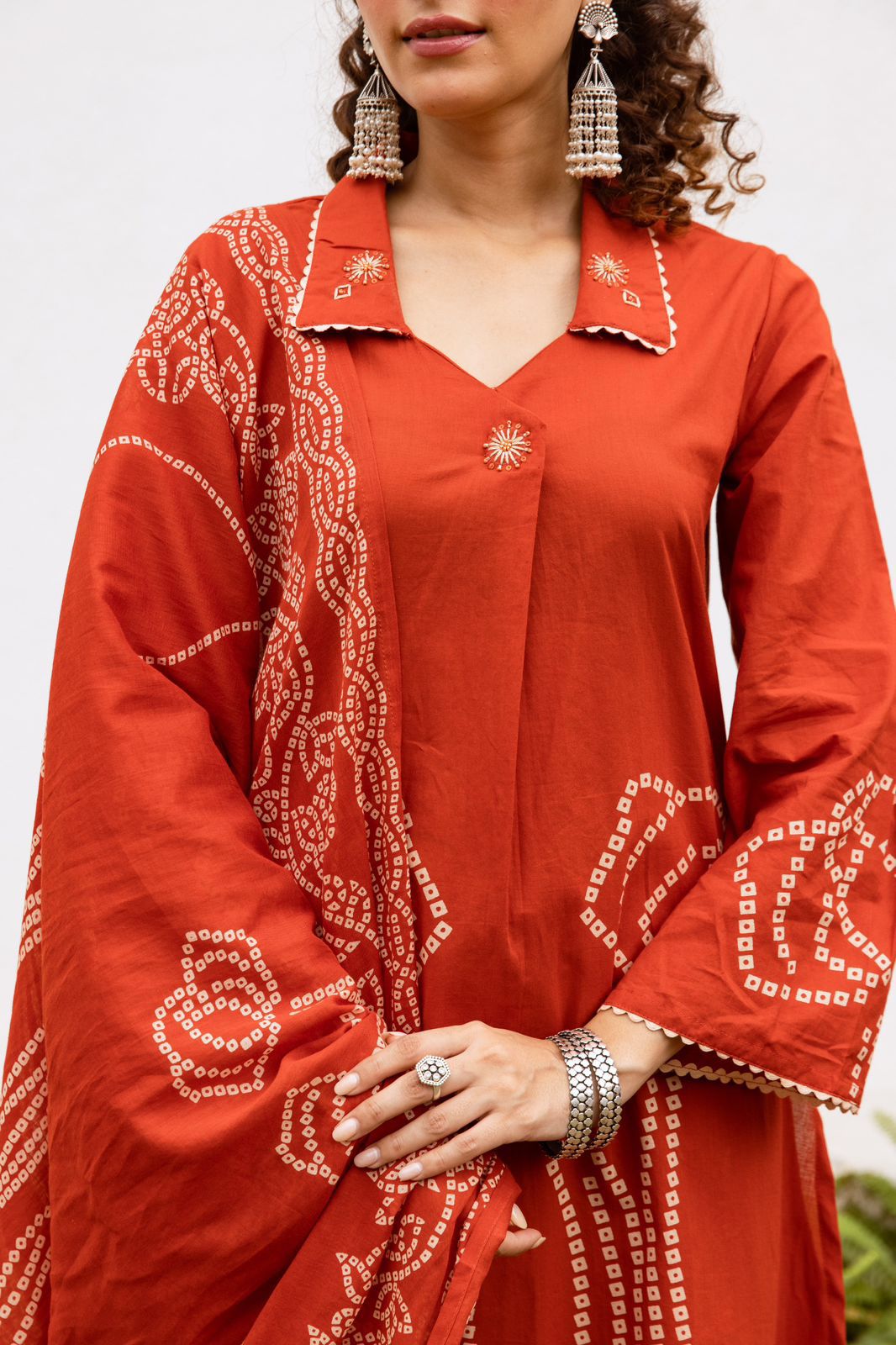 Cotton Orange 3pc Set