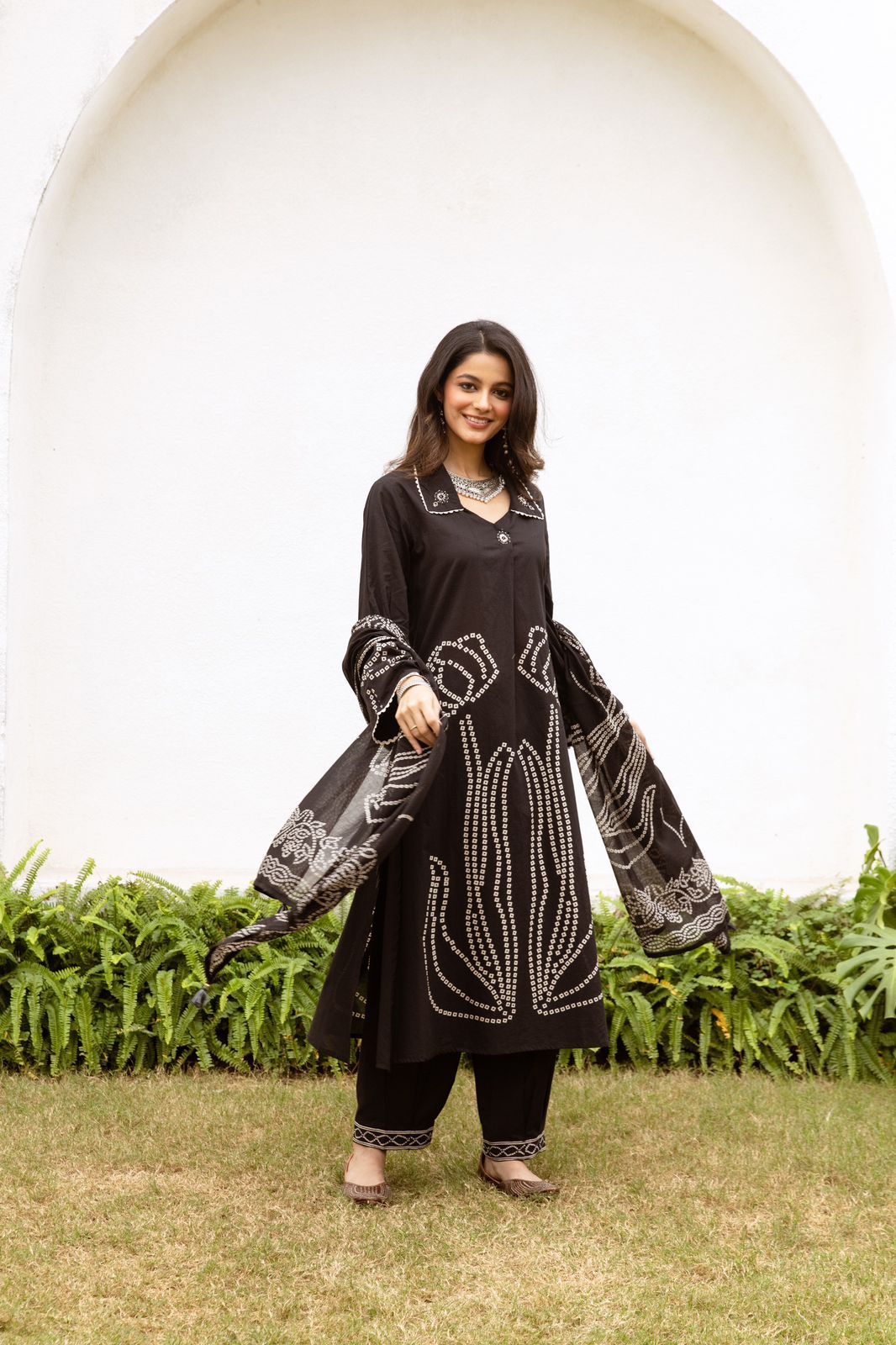 Cotton Black 3pc Set