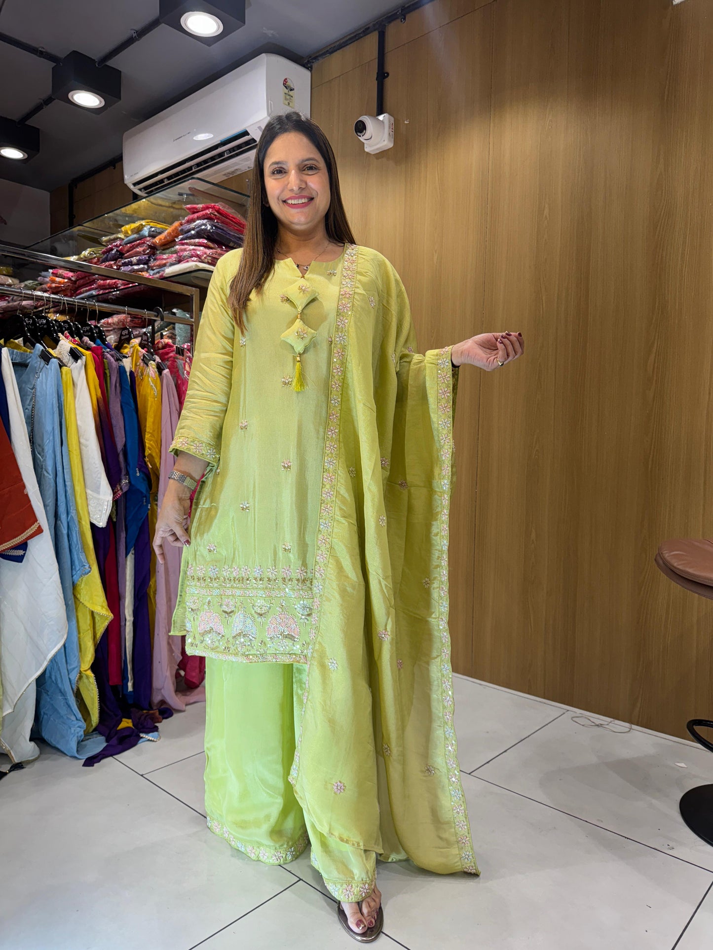 Simmer Tissue Green 3pc Set