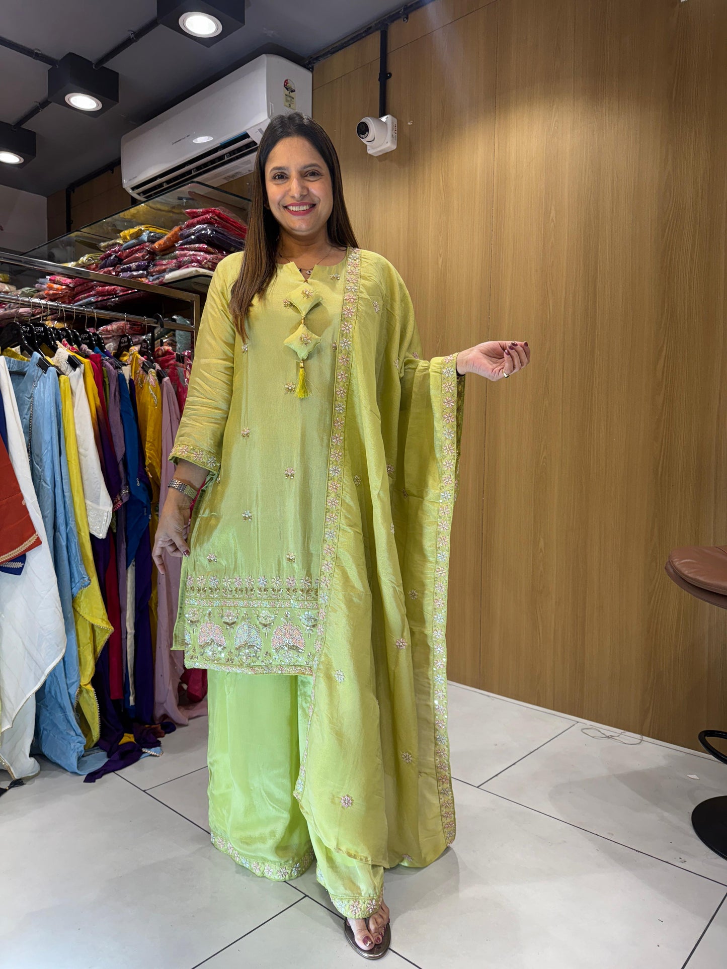 Simmer Tissue Green 3pc Set