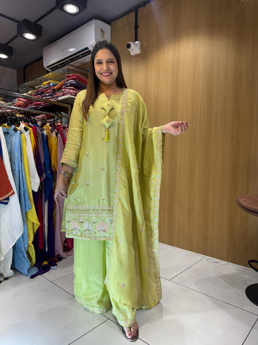 Simmer Tissue Green 3pc Set