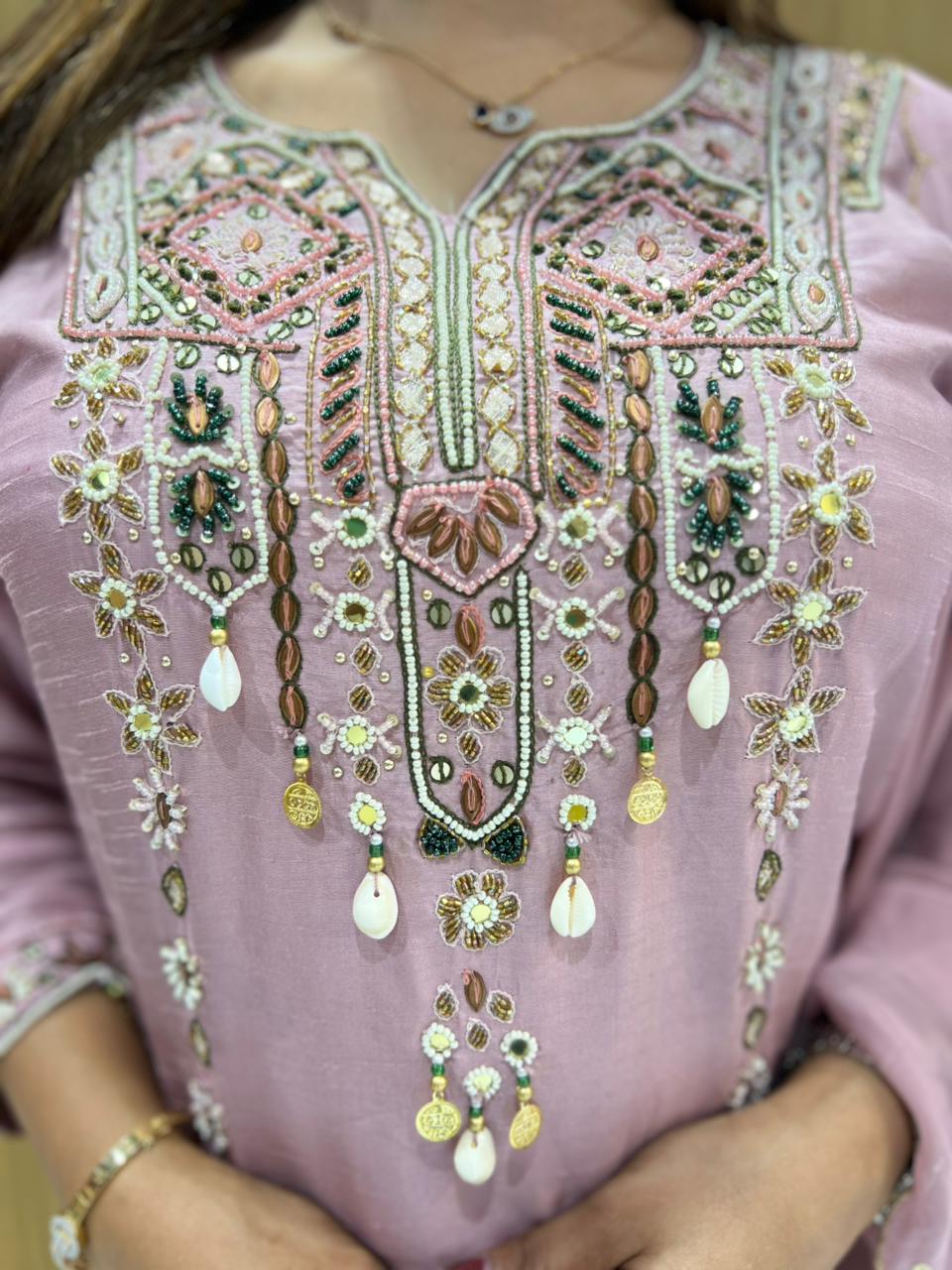 Dola Silk Pink 3pc Set