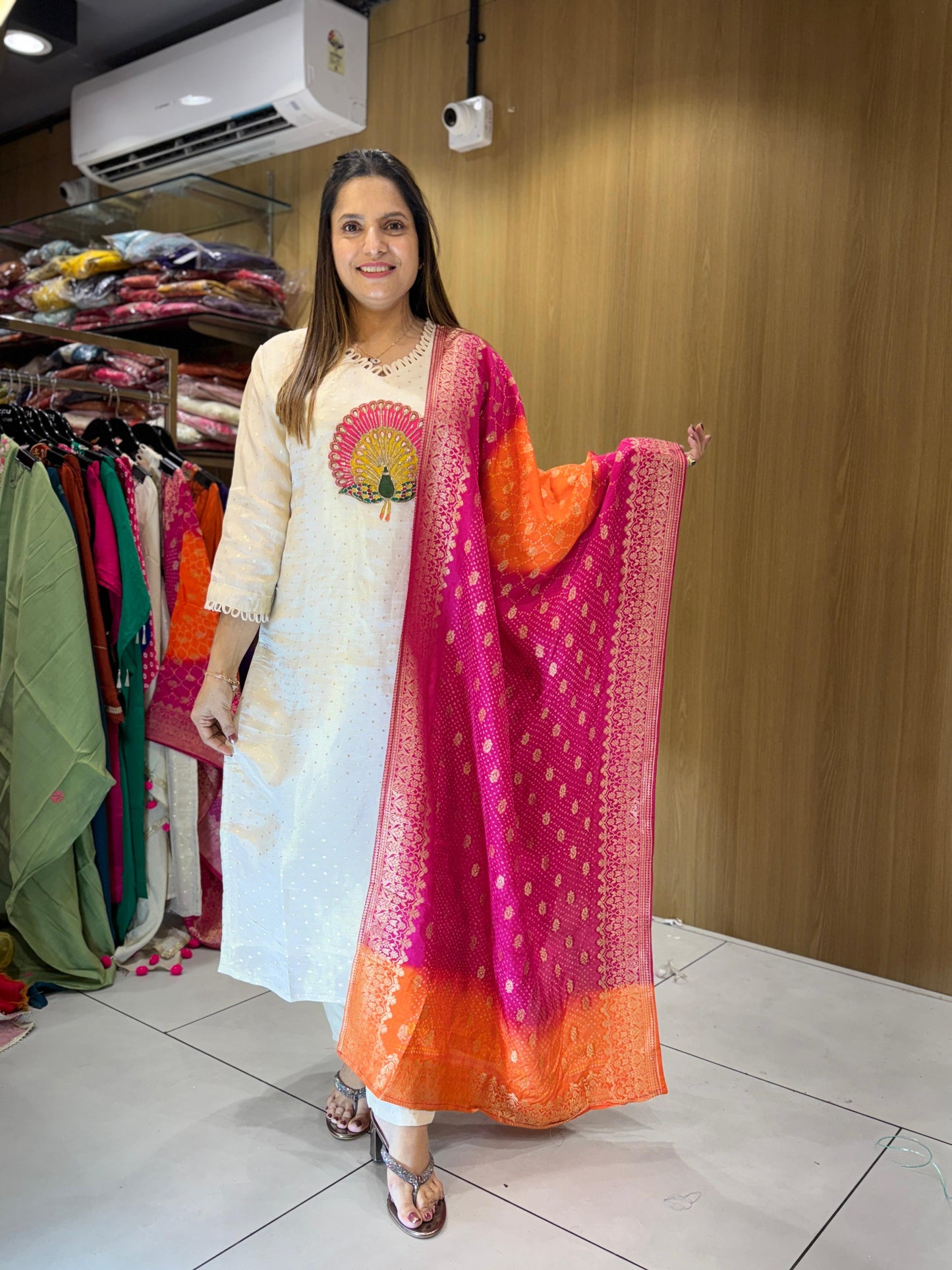 Simmer Tissue Off White 3pc Set