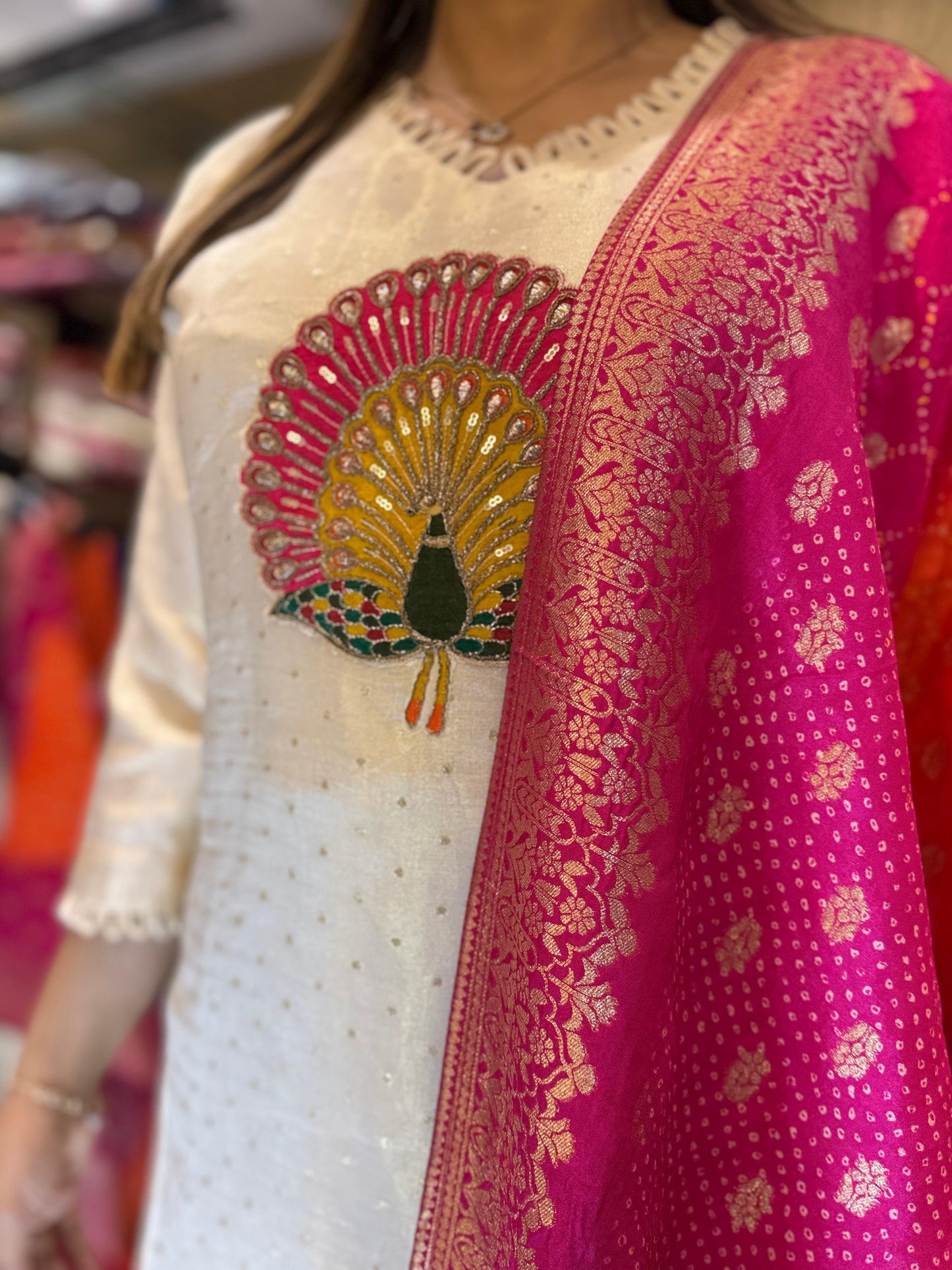 Simmer Tissue Off White 3pc Set