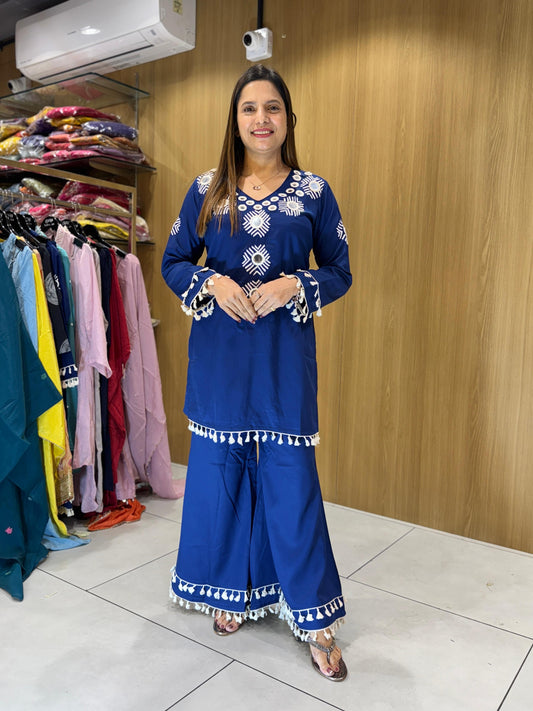 Jaam Cotton Blue 2pc Set